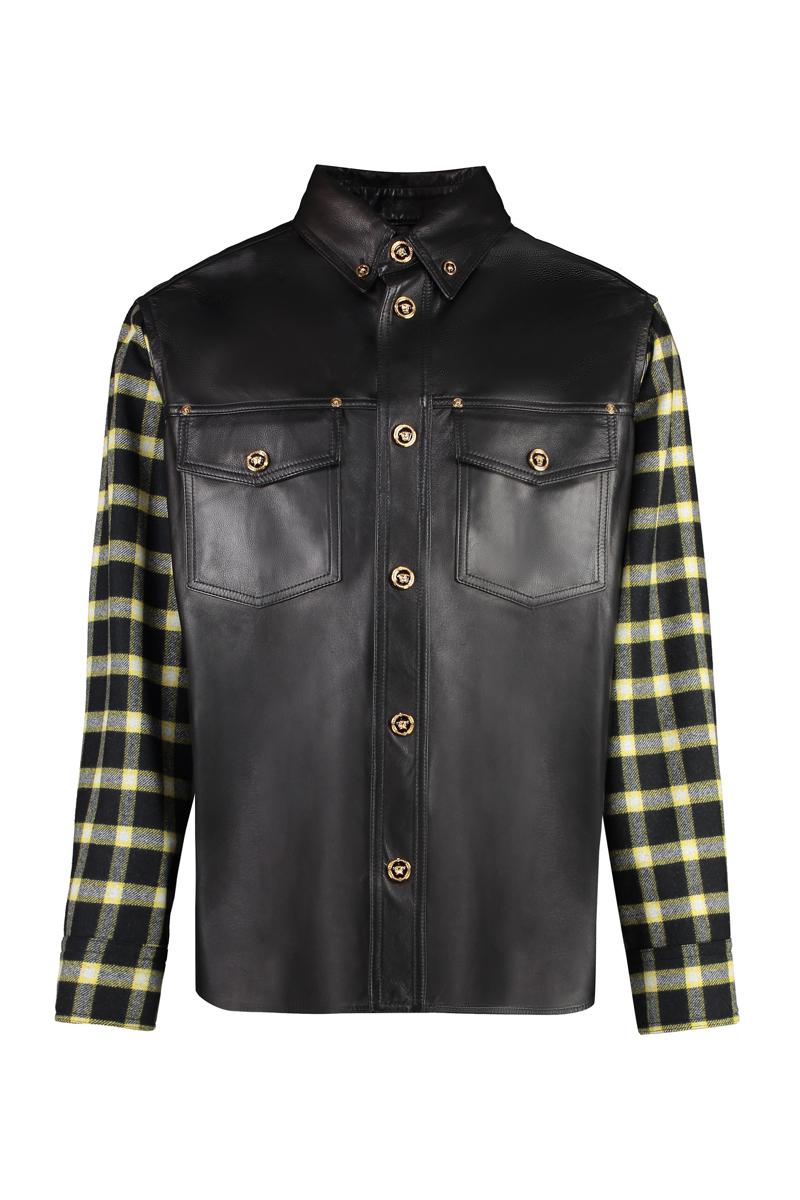 Versace Leather Shirt