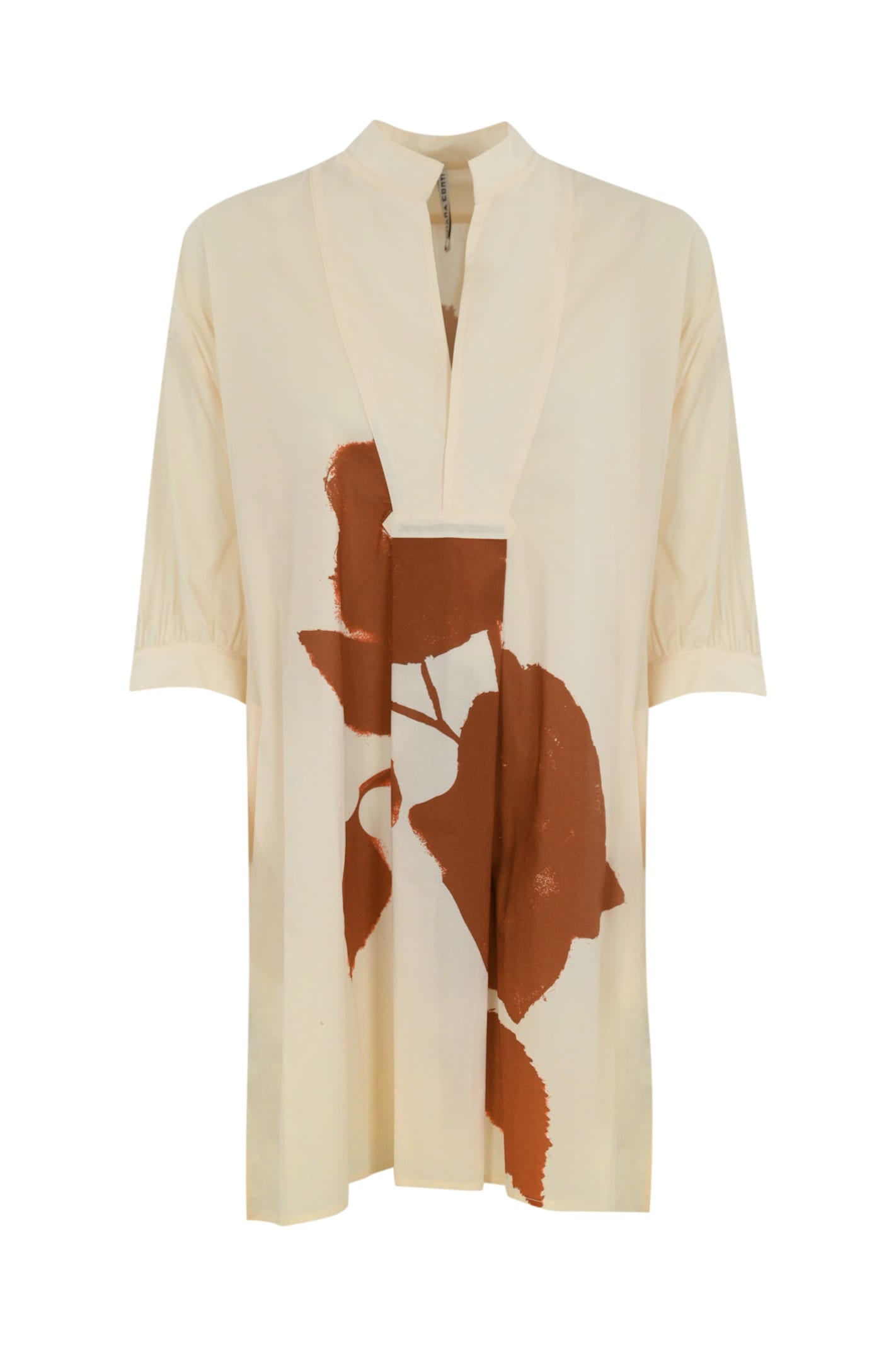 Liviana Conti Polli Long Cotton Shirt