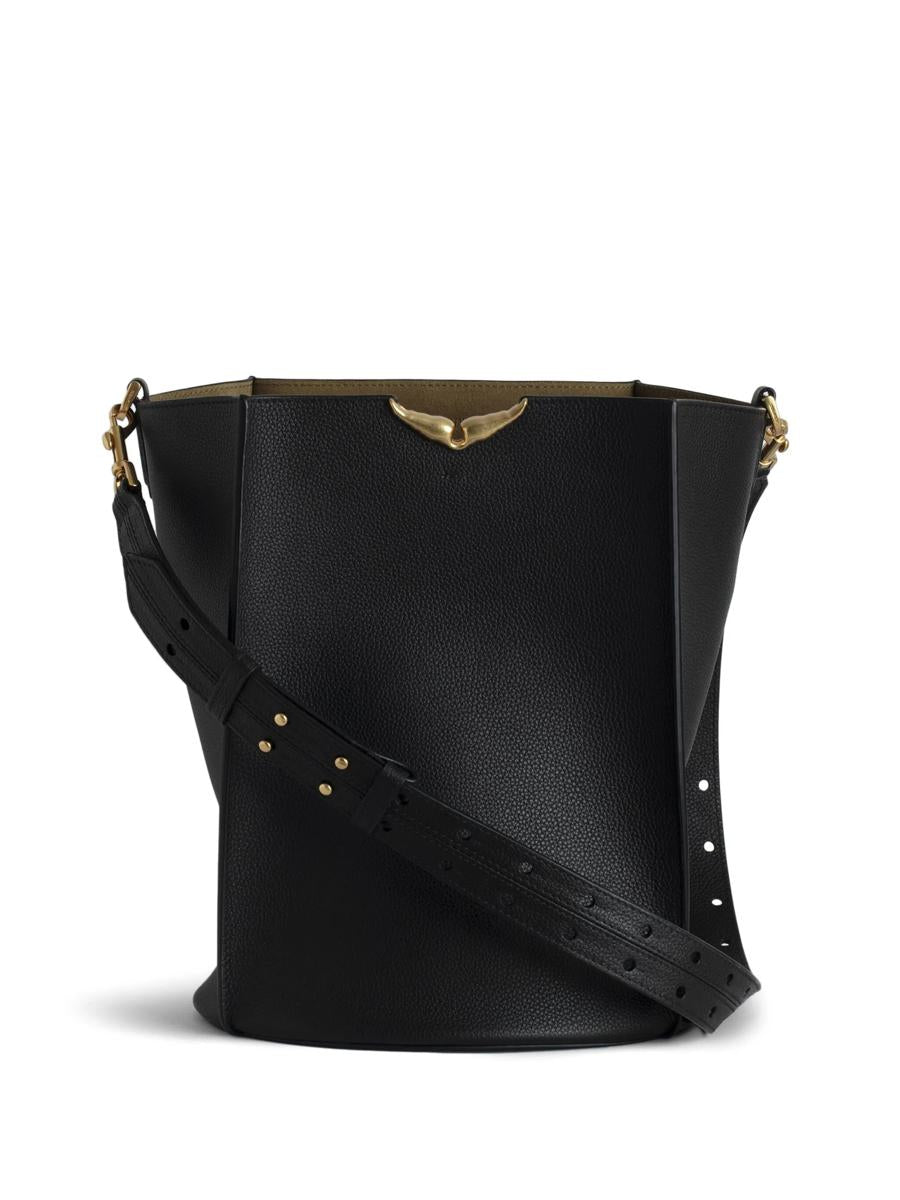 Zadig & Voltaire Borderline Bucket Xl Grained L Bags