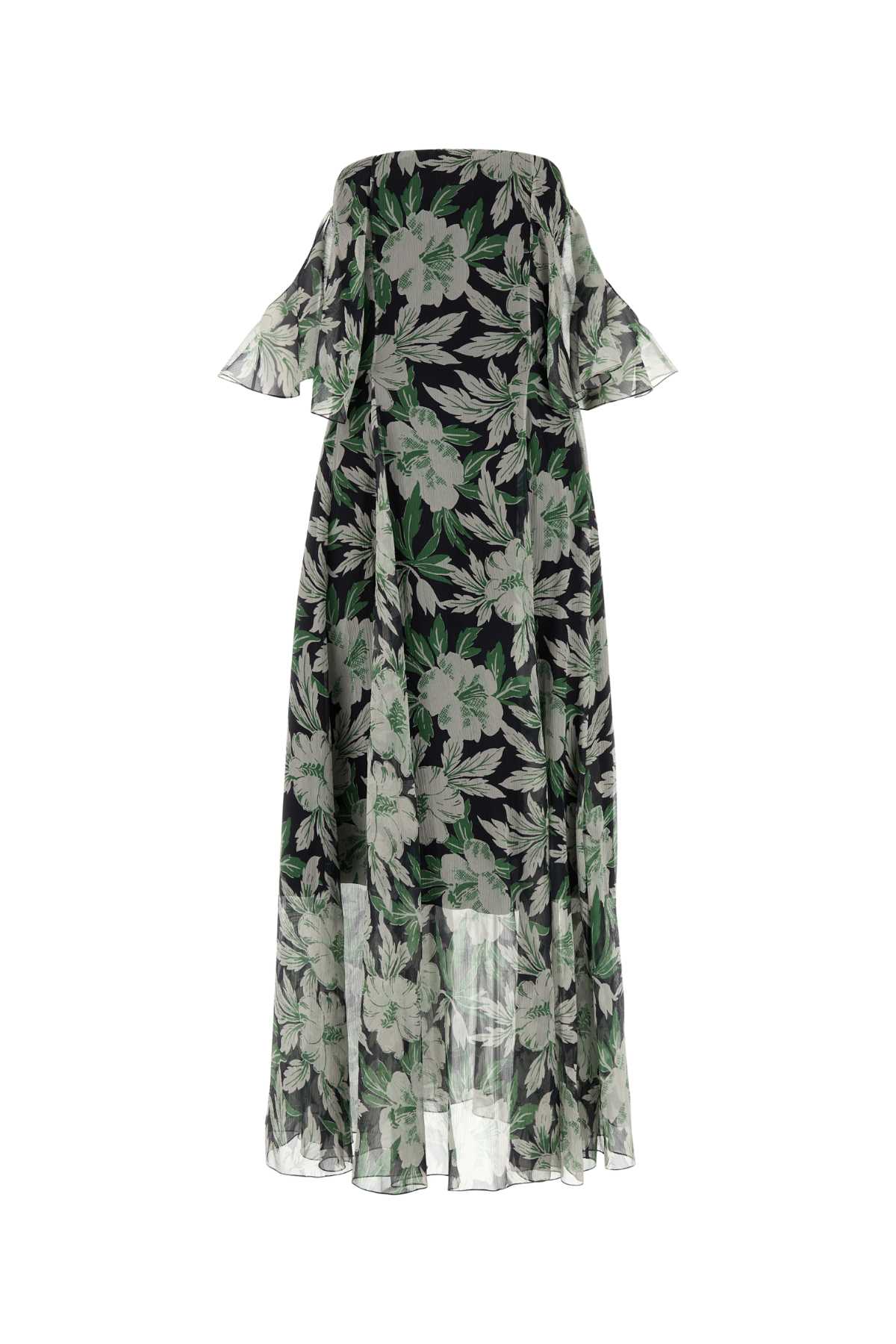 Loewe Printed Silk Dress