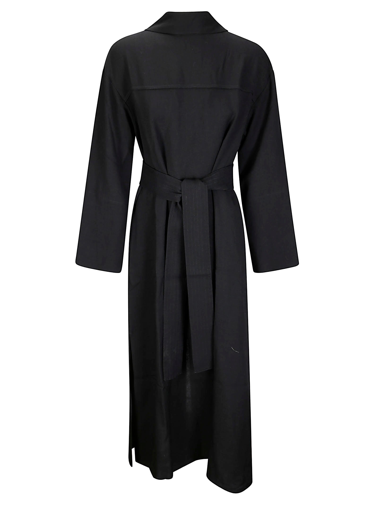 Studio Nicholson High Collar Long Sleeve Dress
