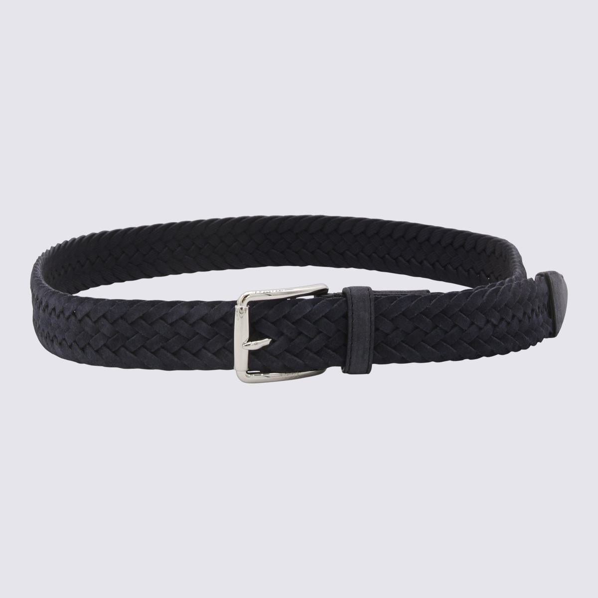 Tod'S Blue Leather Belt