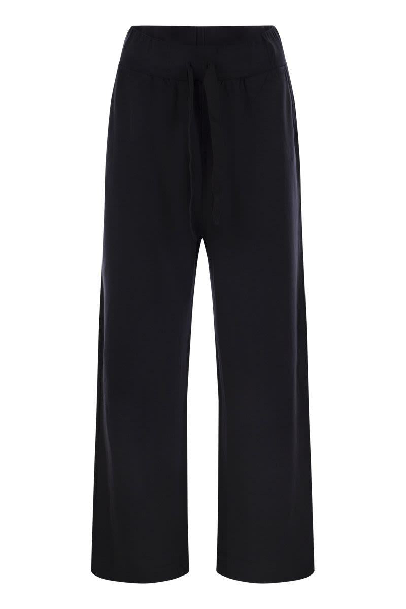 Majestic Filatures Trousers With Drawstring Waist