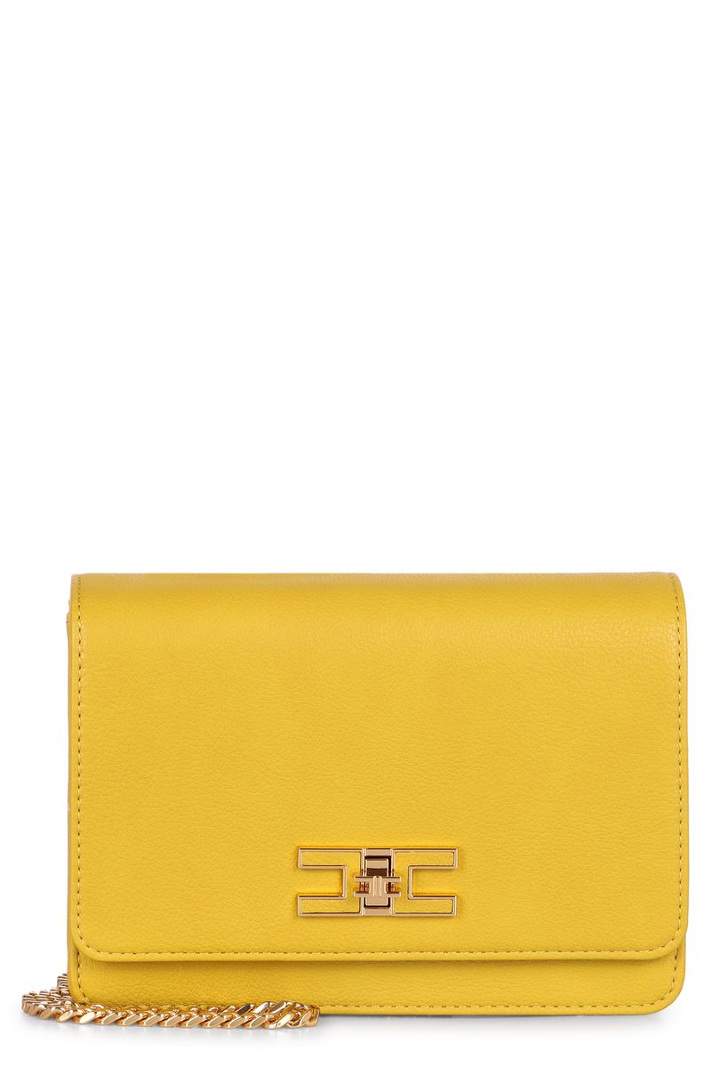 Elisabetta Franchi Faux Leather Shoulder Bag