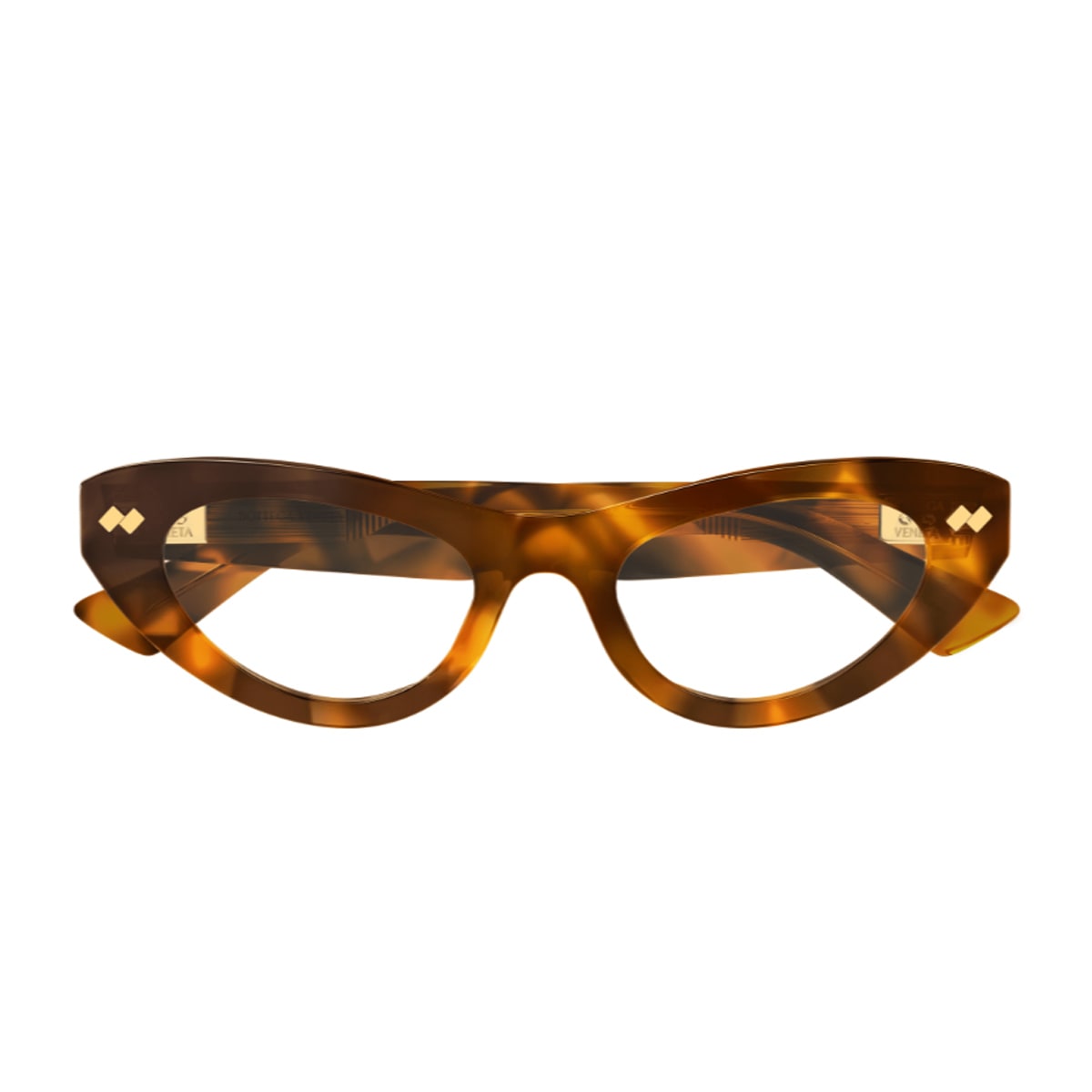 Bottega Veneta Eyewear Bottega Veneta Bv1354o Linea Ribbon 002 Havana Glasses