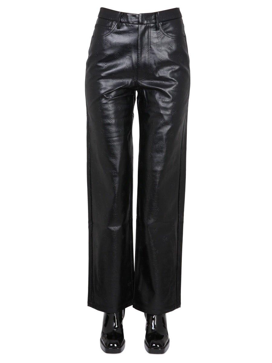 Rotate by Birger Christensen High-waisted Faux Leather Pants