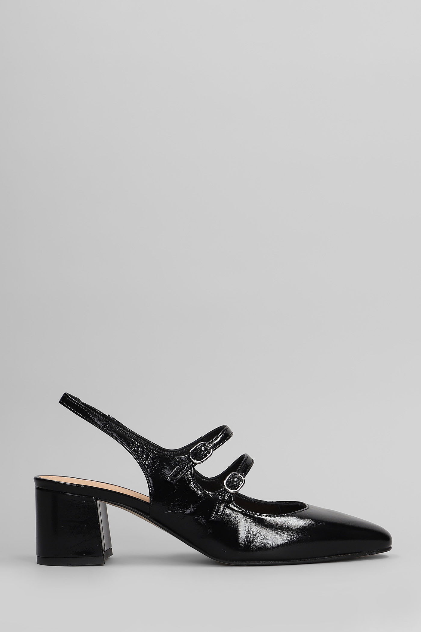 Julie Dee Pumps In Black Leather