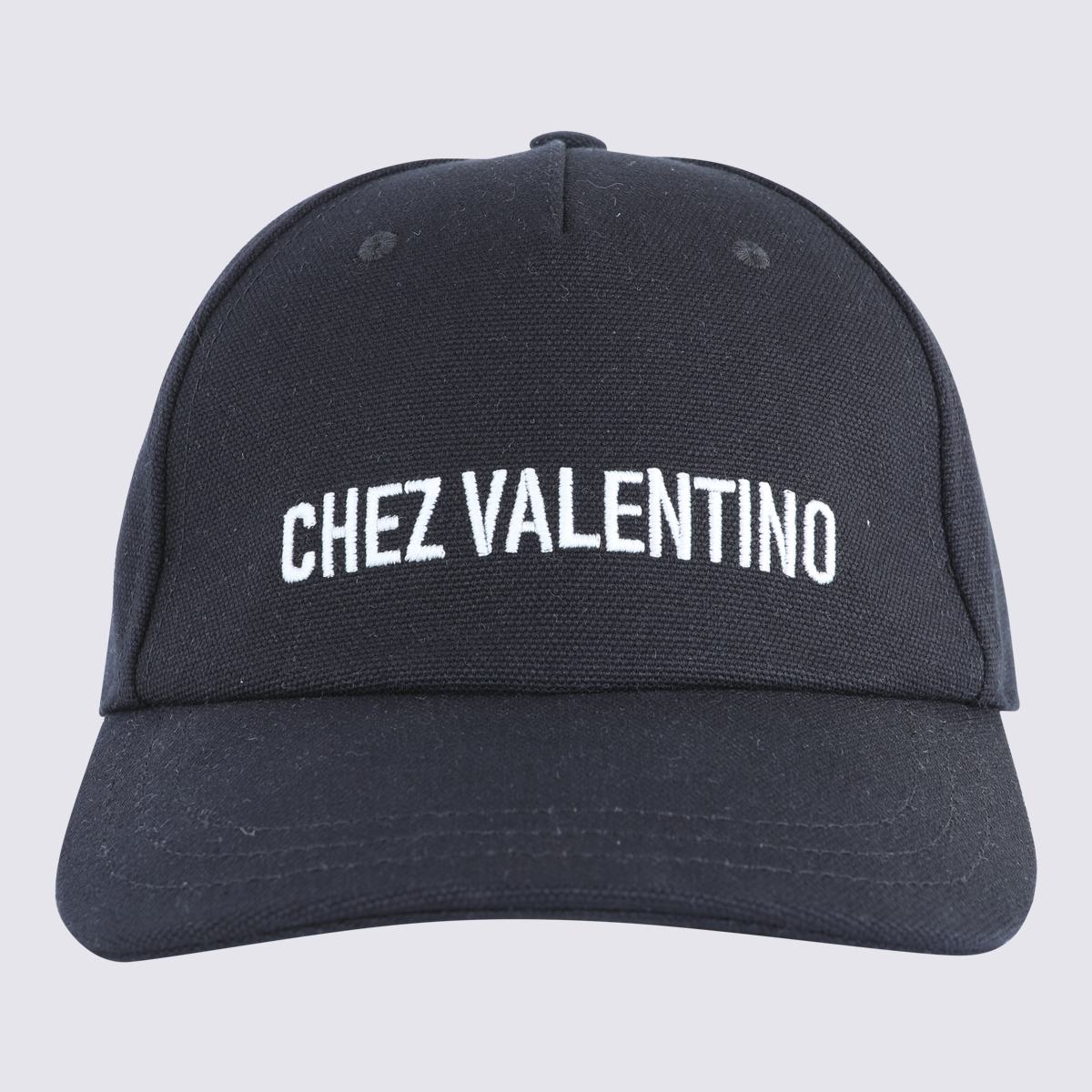 Valentino Garavani 黑色棉帽