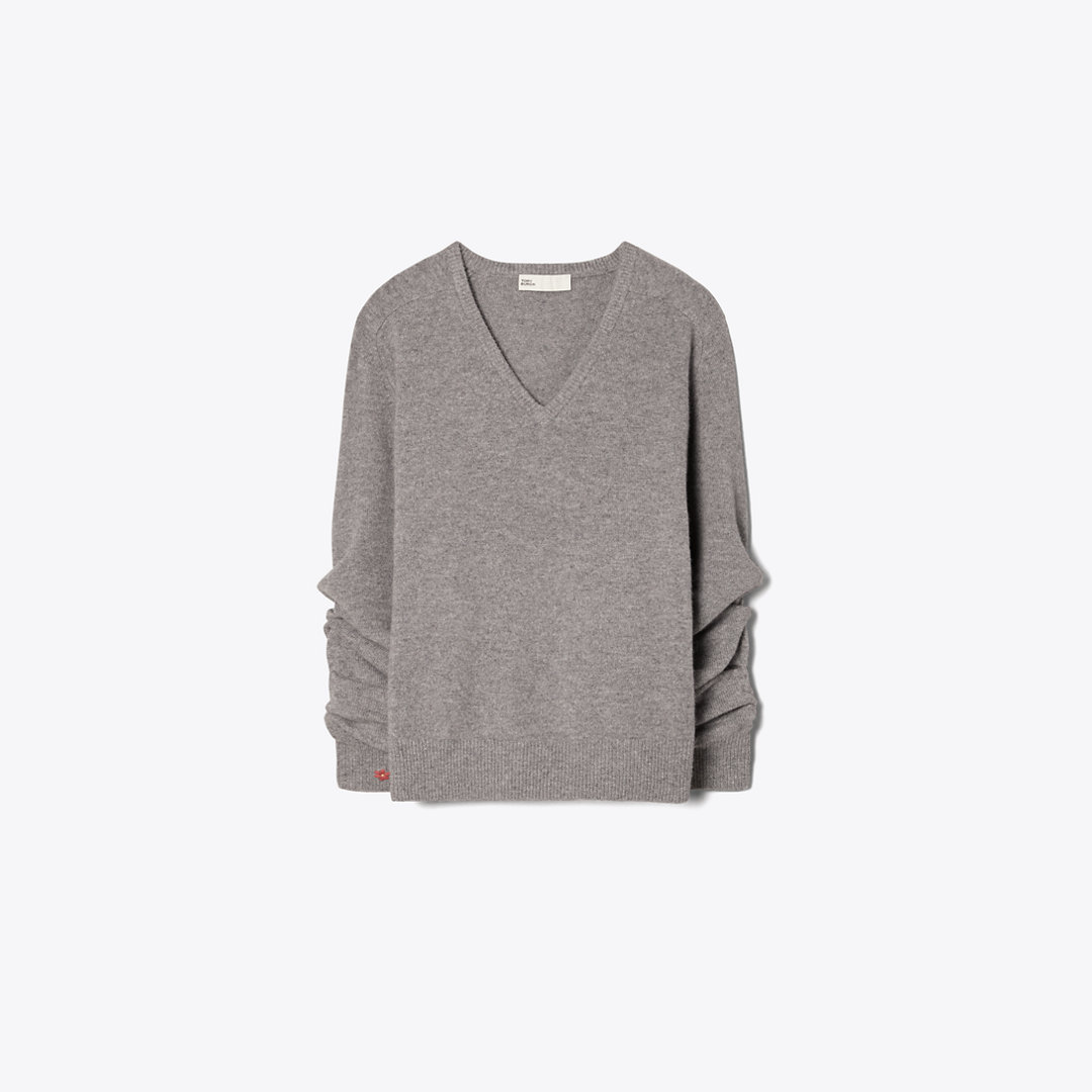 Tory Burch Wool V-Neck Sweater