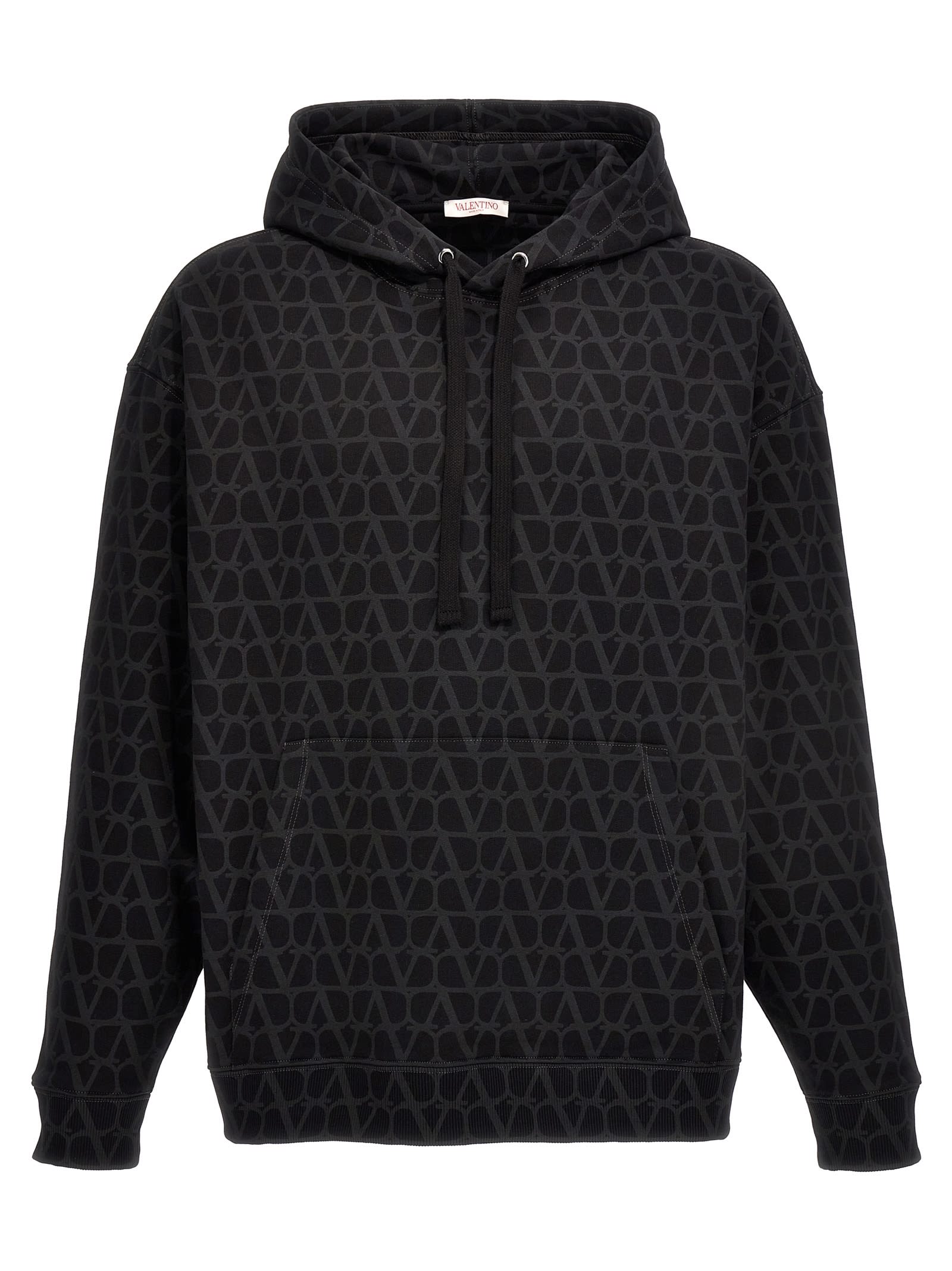 Valentino 标志性帆布连帽卫衣