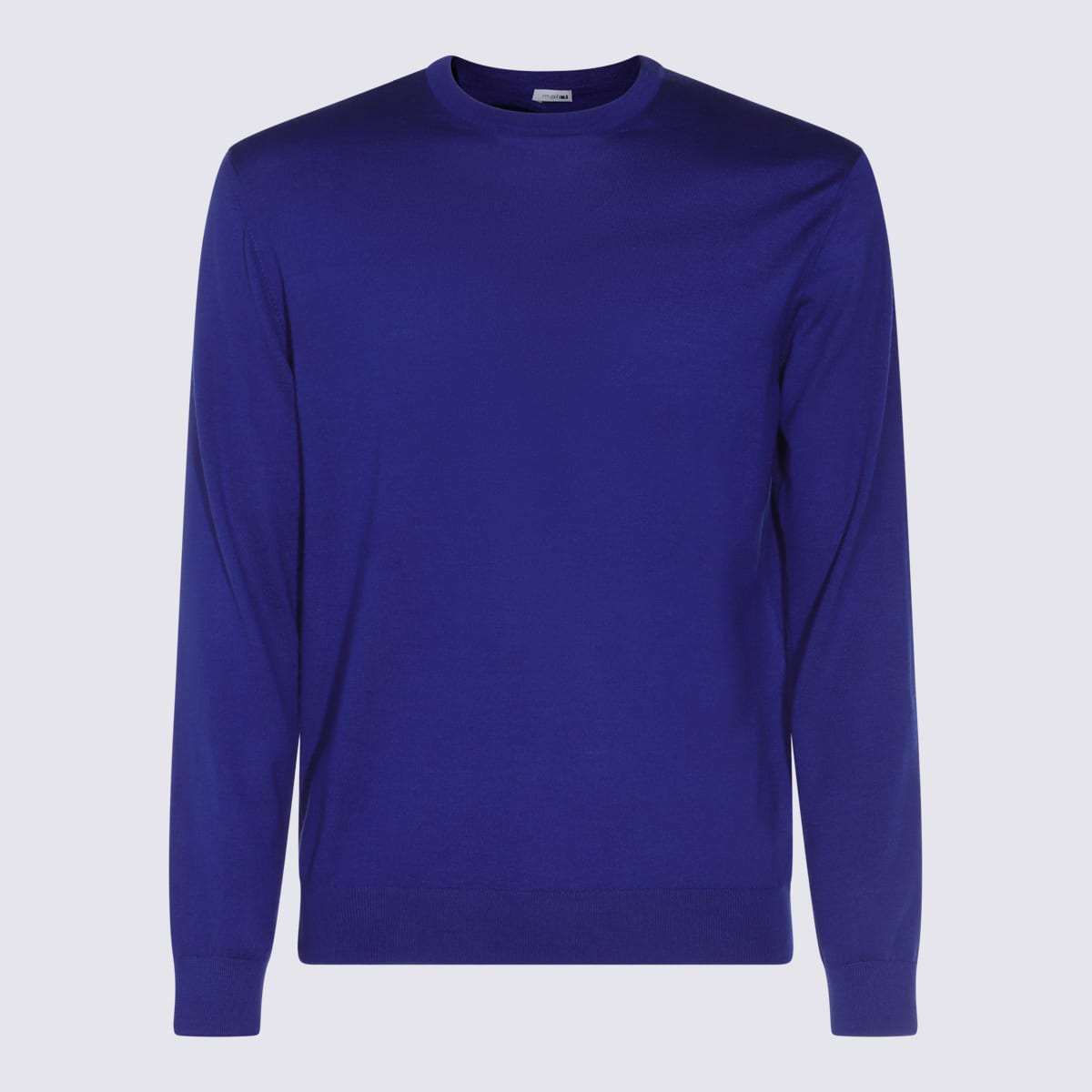 Malo Blue Wool Knitwear