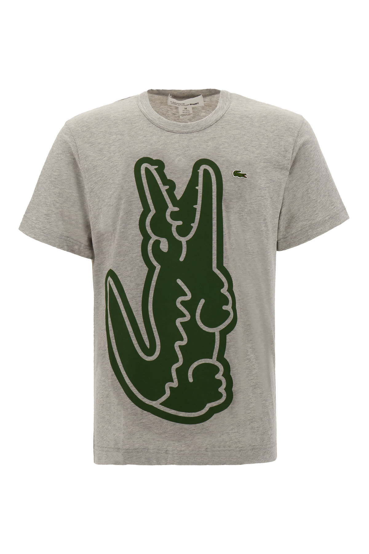 Comme des Garçons Shirt Melange Grey Cotton Oversize T-shirt
