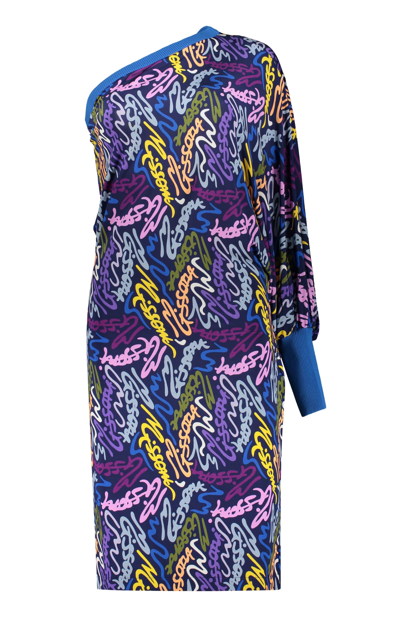 M Missoni One Shoulder Dress