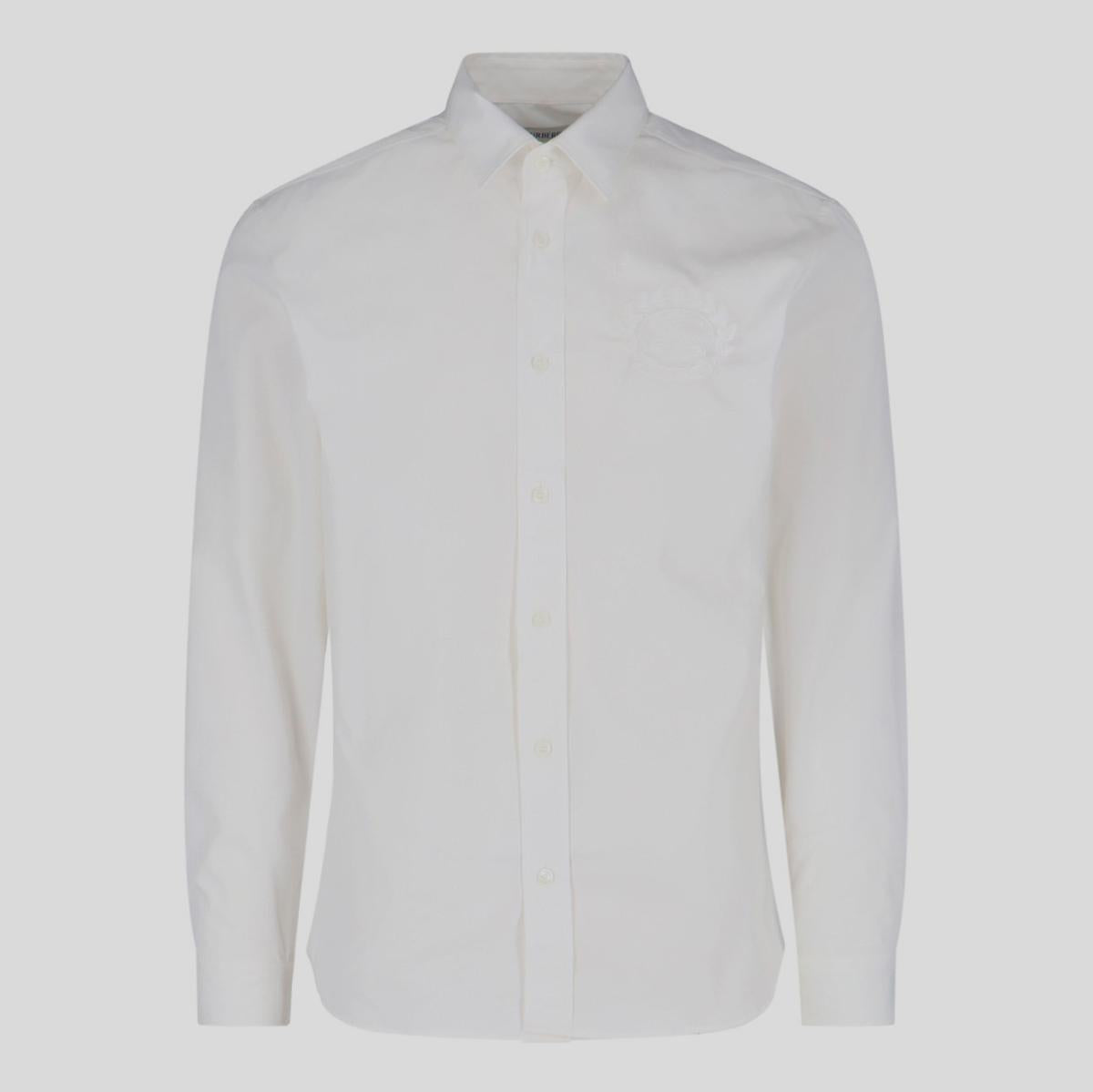 Burberry White Nylon Shirt