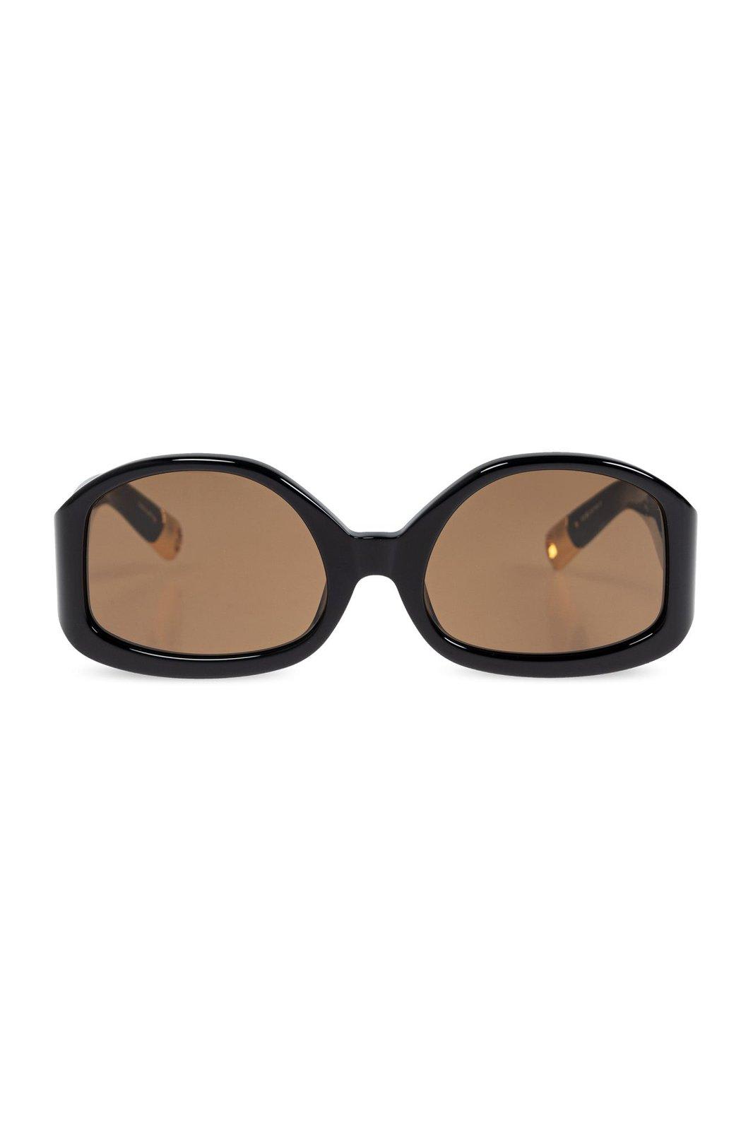 Jacquemus Oval Frame Sunglasses Sunglasses