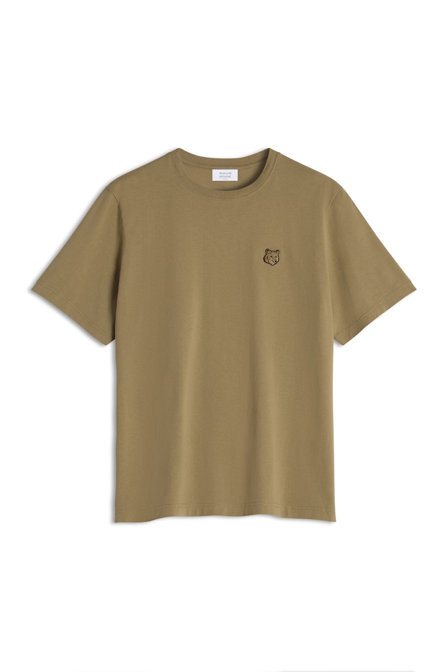 Maison Kitsuné Bold Fox Head Patch Comfort Tee Shirt