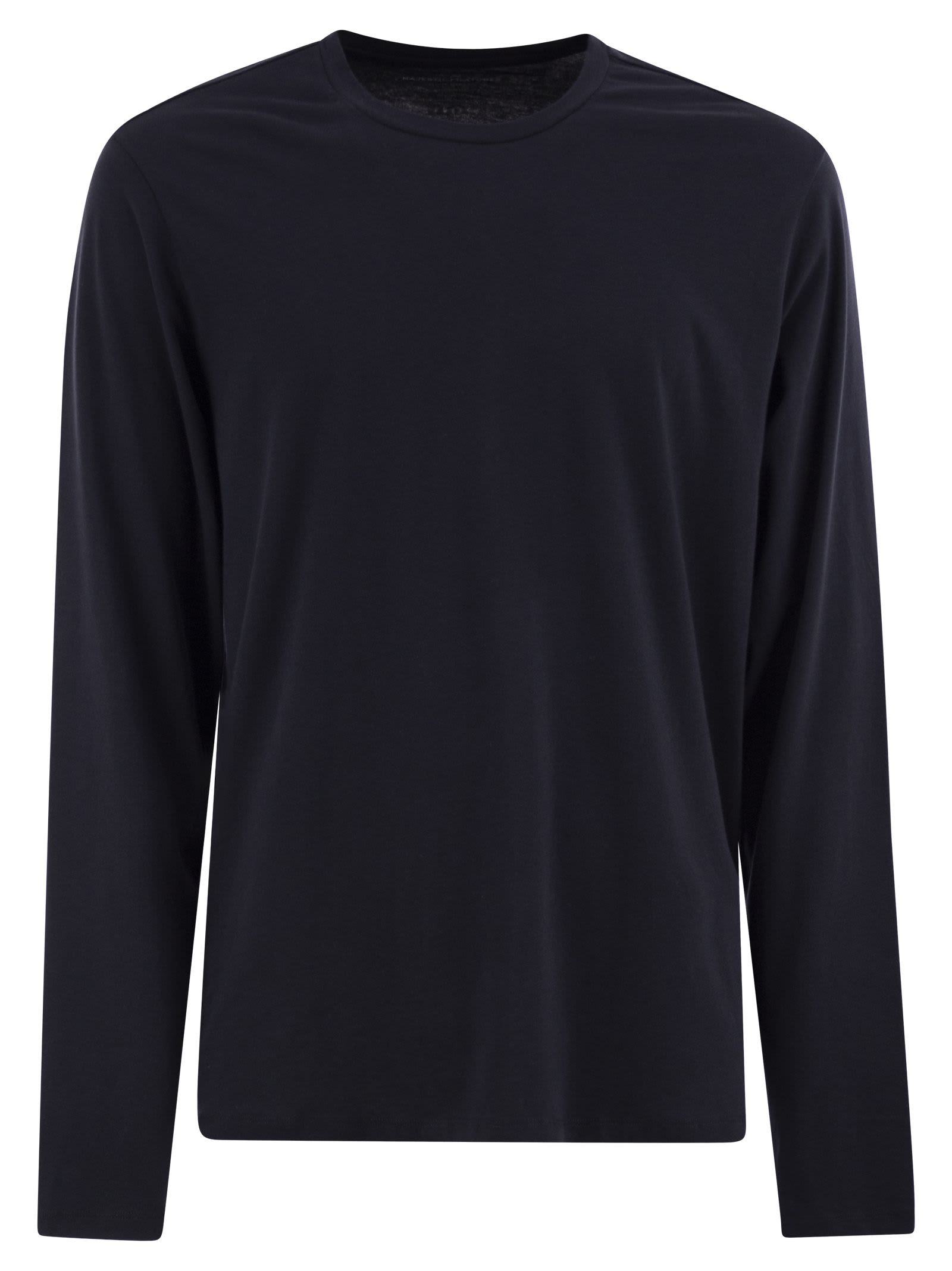 Majestic Filatures Long-sleeved Crew-neck T-shirt
