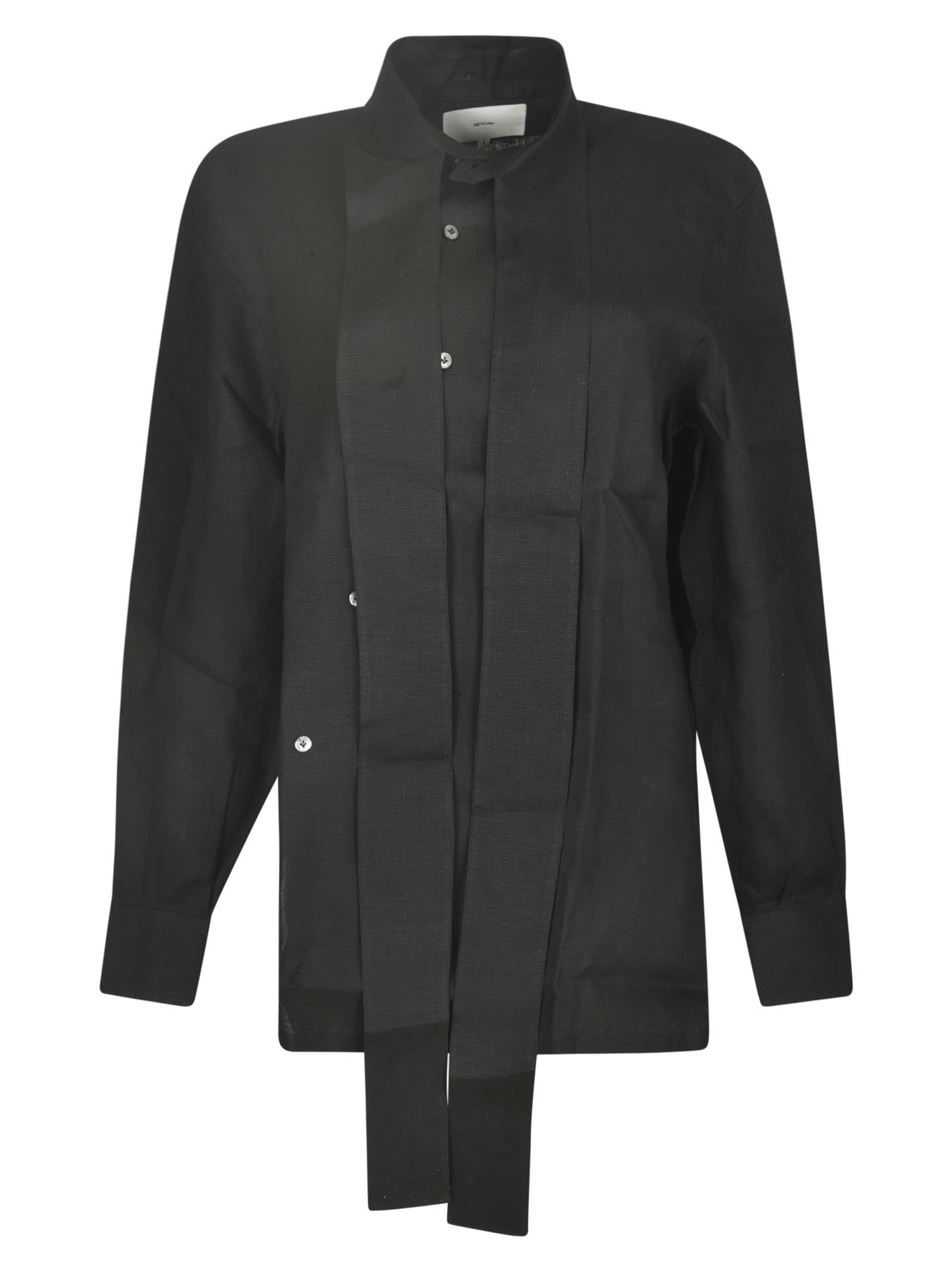 Setchu Scarfed Shirt