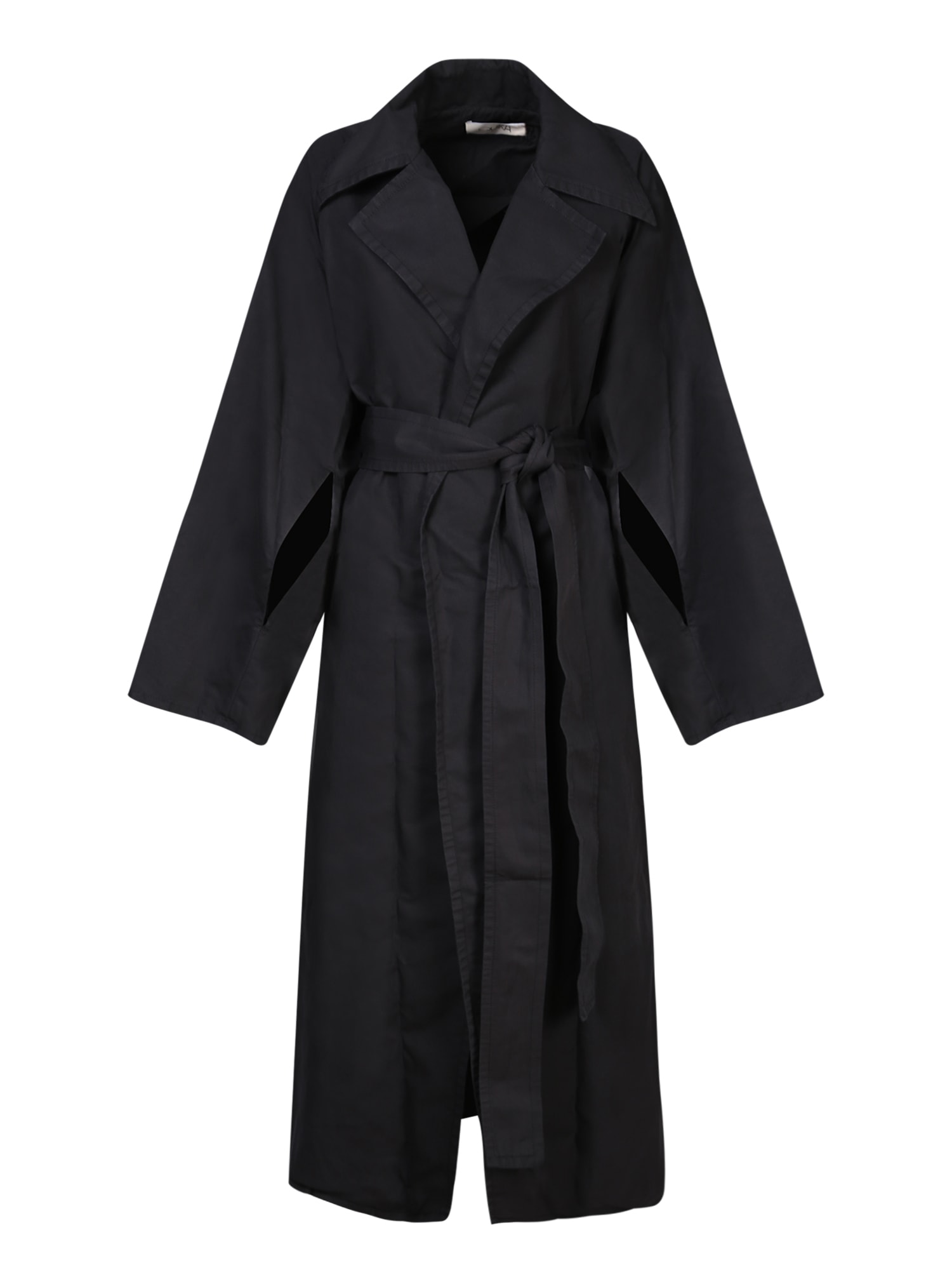 Quira Over Robe Duster Grey Gradient Coat