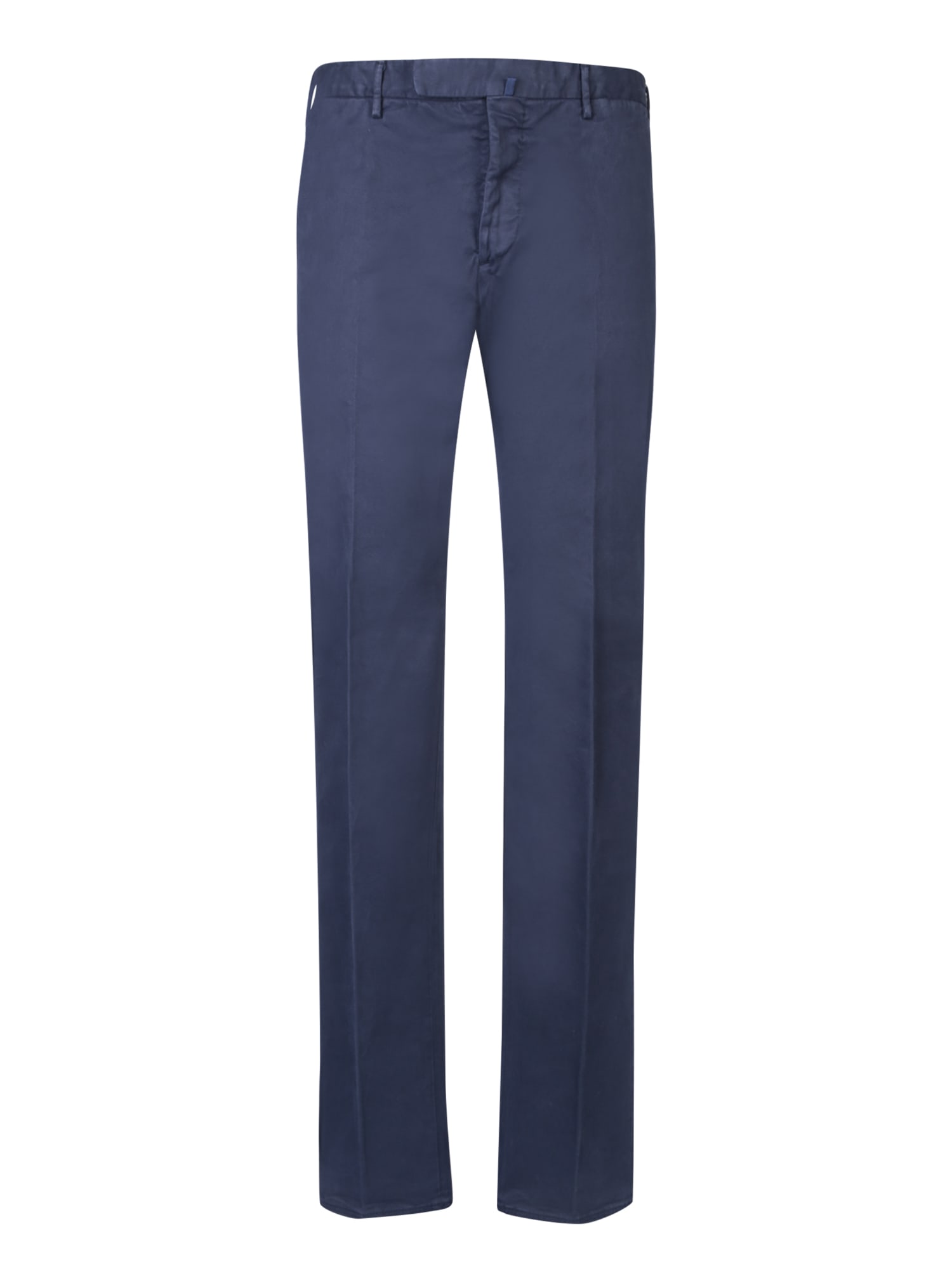 Incotex Slim Fit Blue Trousers