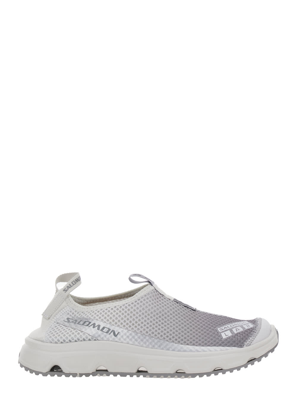 Salomon rx Moc 3.0 Grey Sneakers With Mesh Design And Printed Logo On The Front And Side In Fabric Unisex