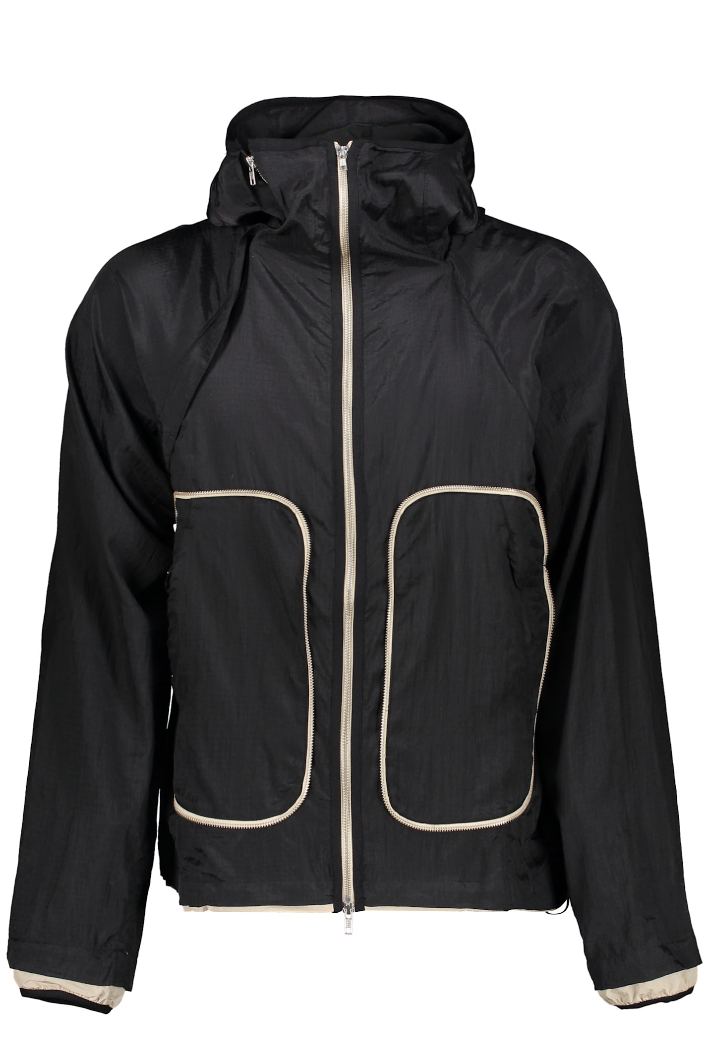 Ranra Technical Fabric Hooded Jacket