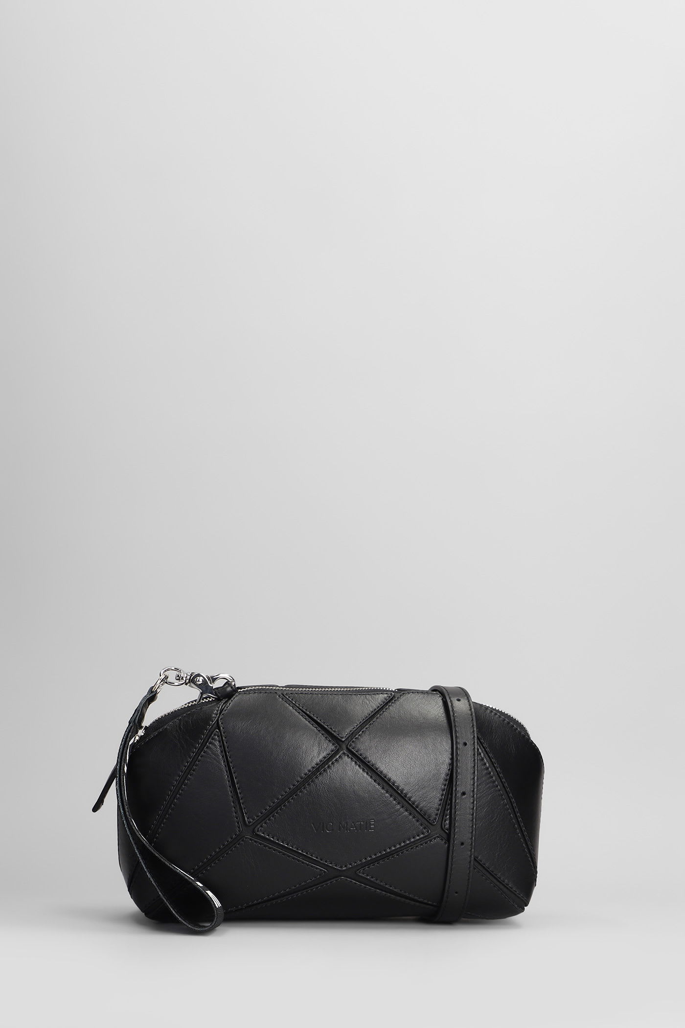 Vic Matié Lille 101 Shoulder Bag In Black Leather
