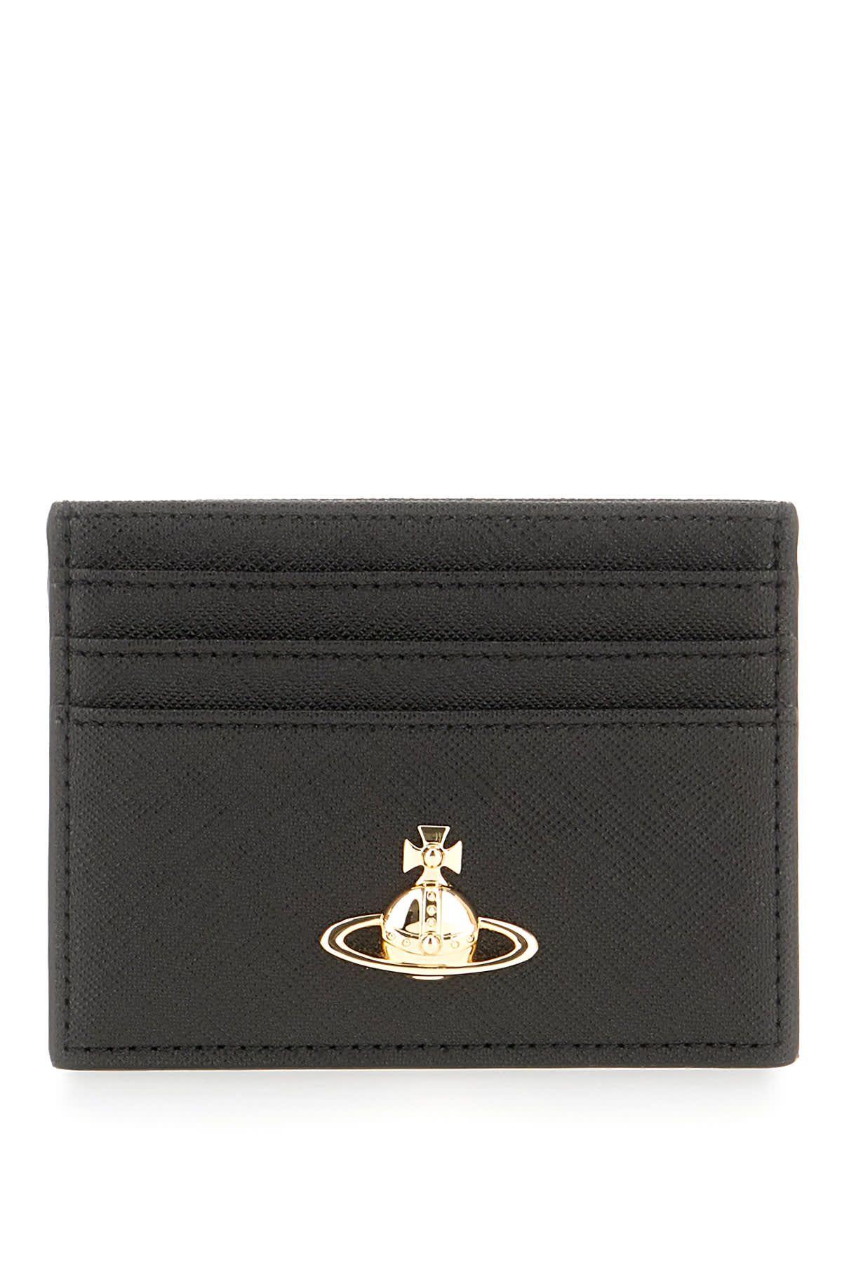 Vivienne Westwood Black Synthetic Leather Wallet