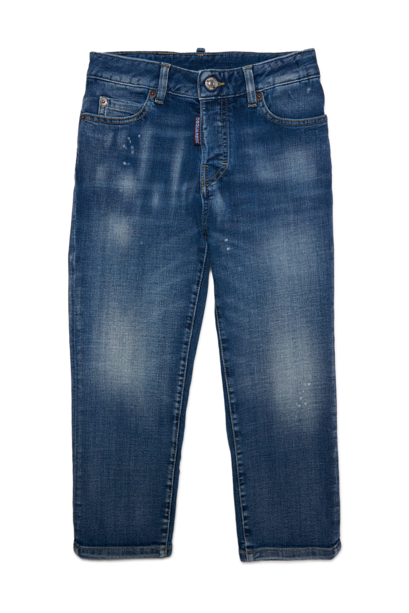 Dsquared2 D2p385f Boston Jean Trousers Dsquared Jeans Boston Boyfriend Dark Blue