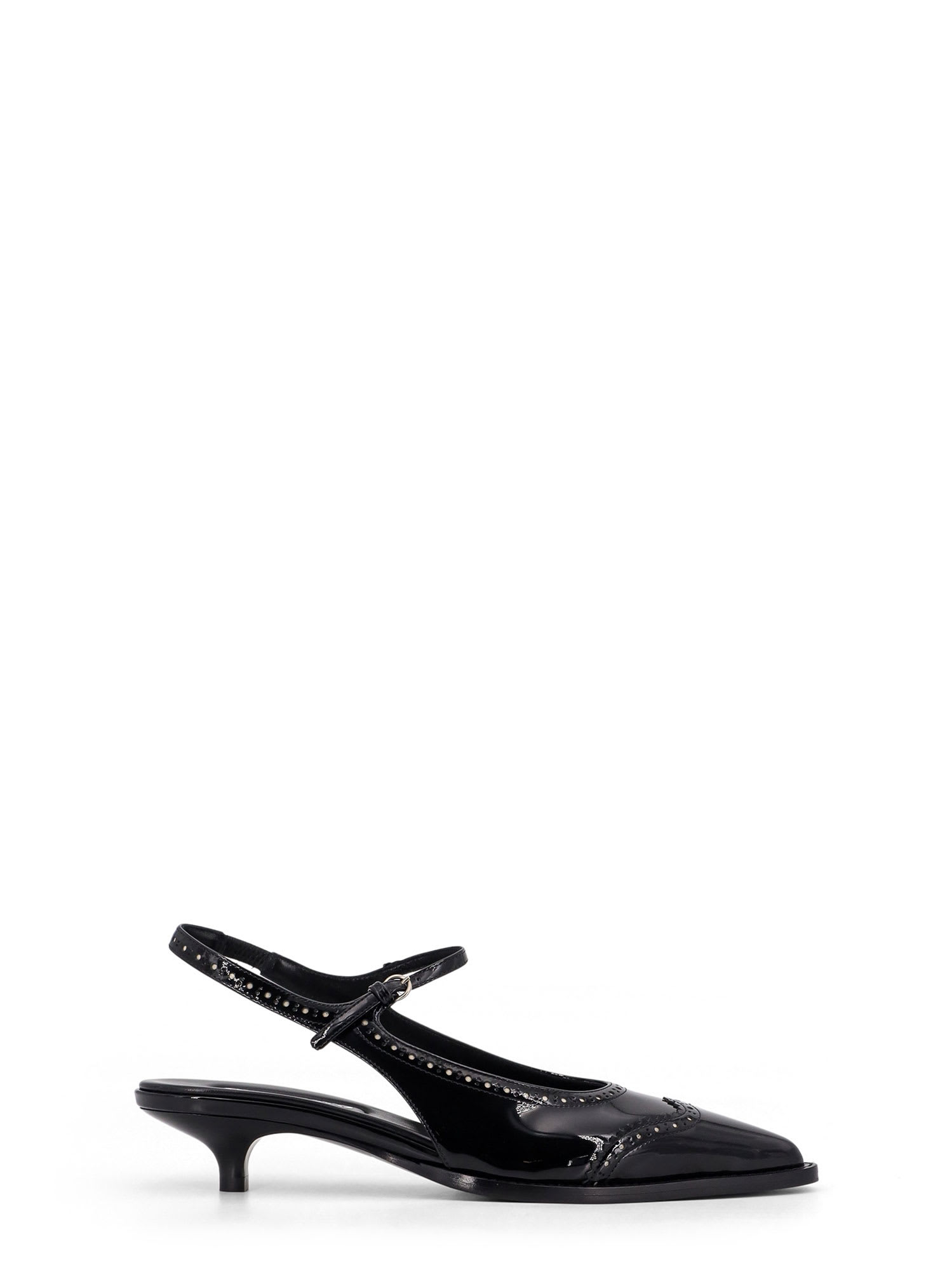 Miu Miu 漆皮露跟凉鞋