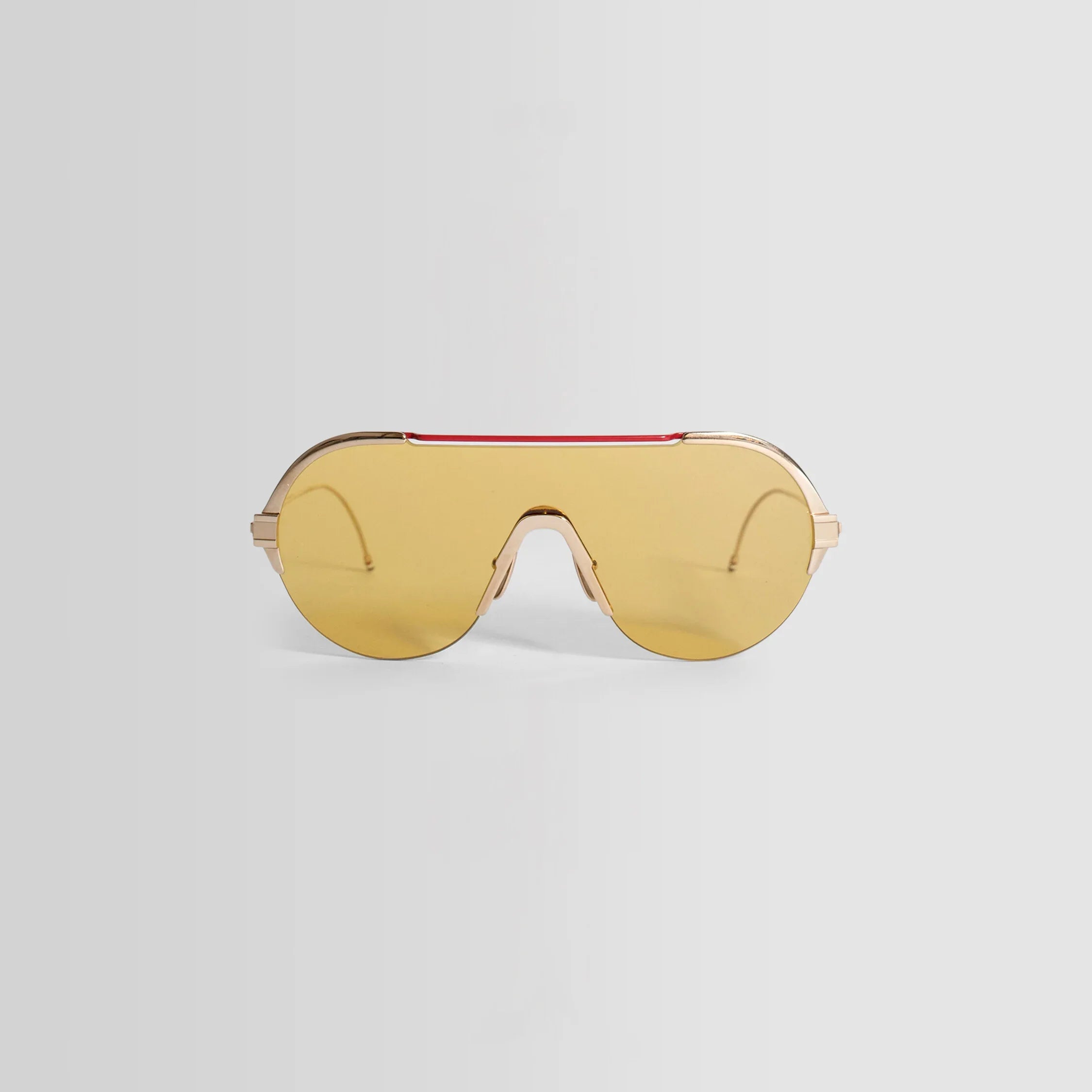 THOM BROWNE UNISEX GOLD EYEWEAR