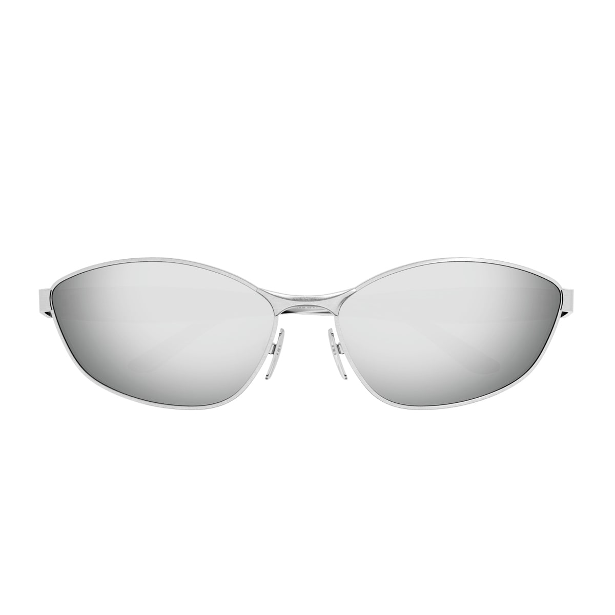 Balenciaga Eyewear Balenciaga Bb0356s Linea Extreme 004 Silver Sunglasses