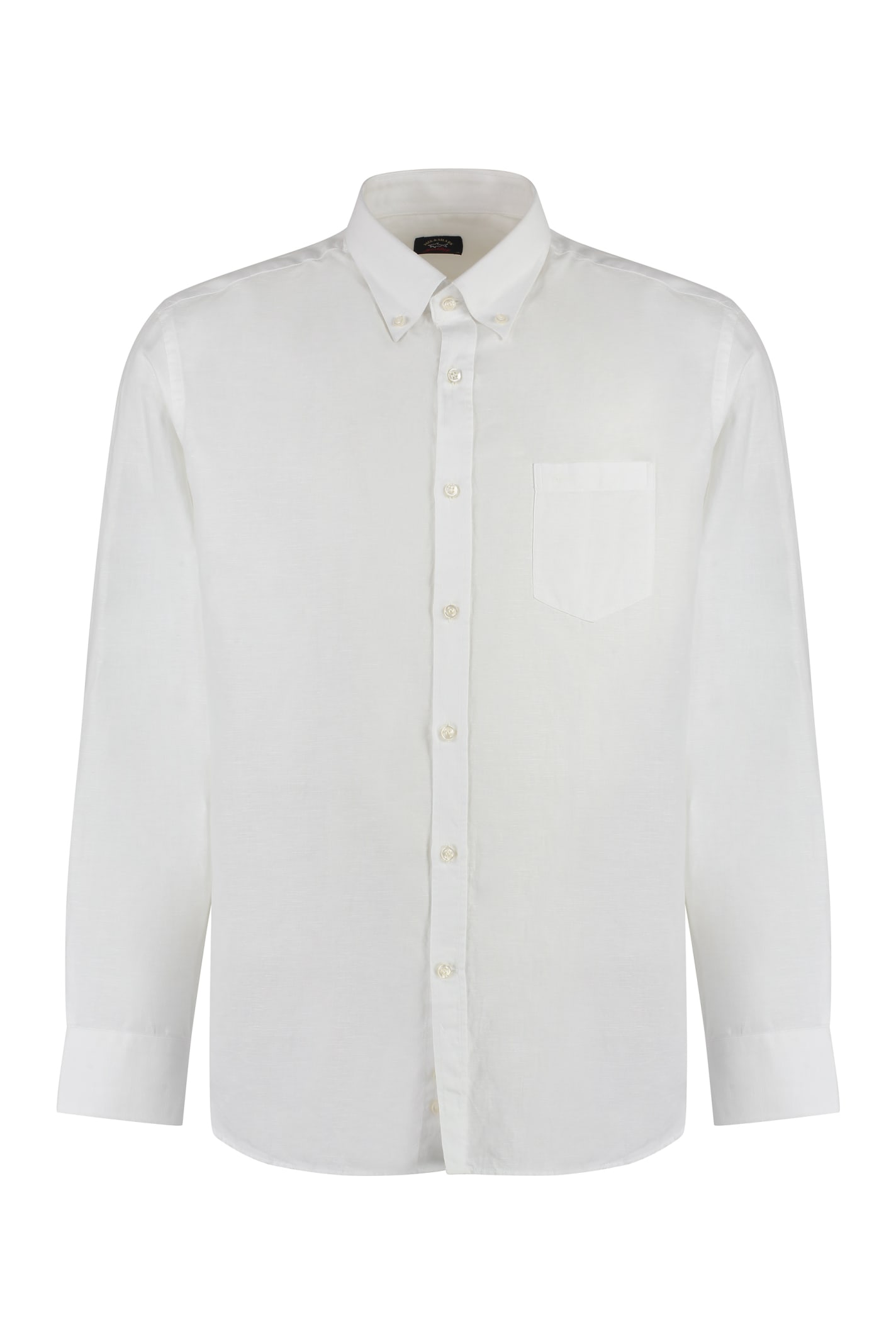 Paul & Shark Long Sleeve Cotton Blend Shirt