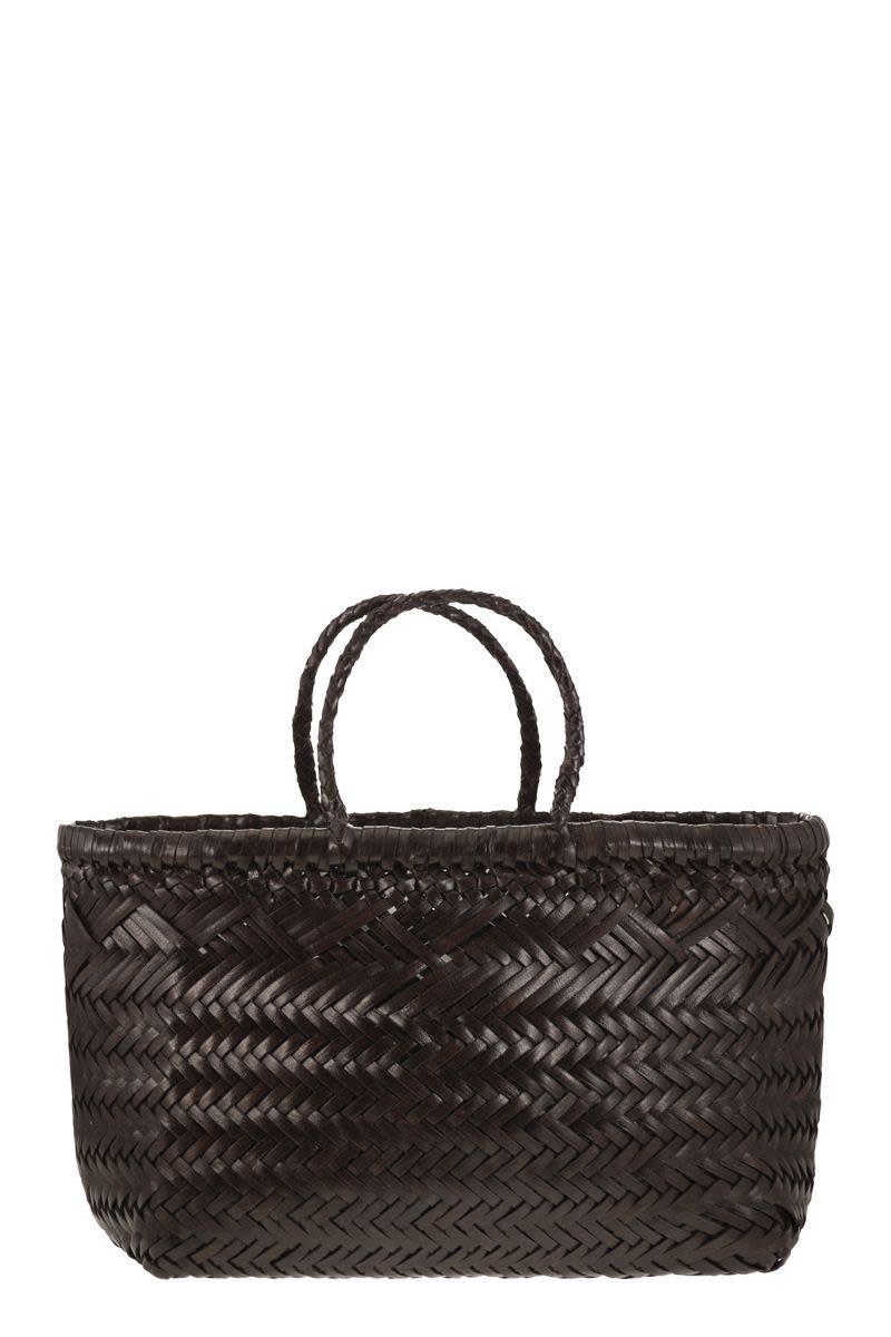 Dragon Diffusion Triple Jump Small - Woven Leather Bag