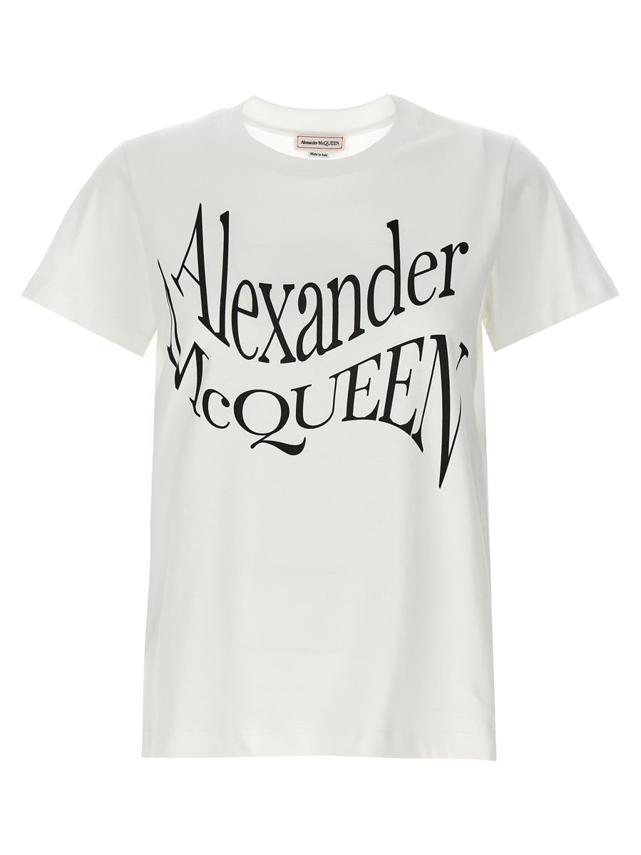 Alexander McQueen 印花T恤