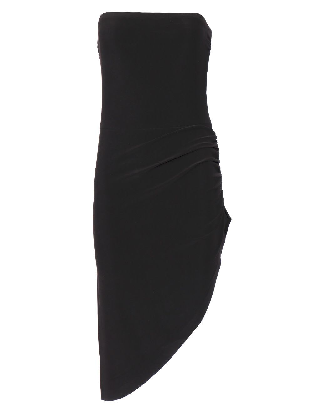 Norma Kamali Draped Mini Dress