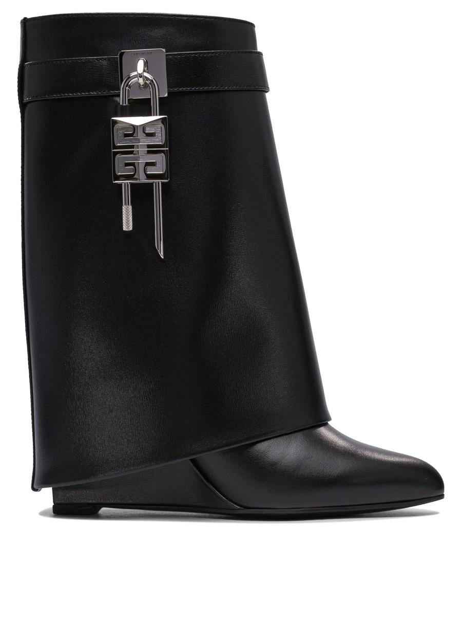 Givenchy "Shark Lock" 90Mm Ankle Boots