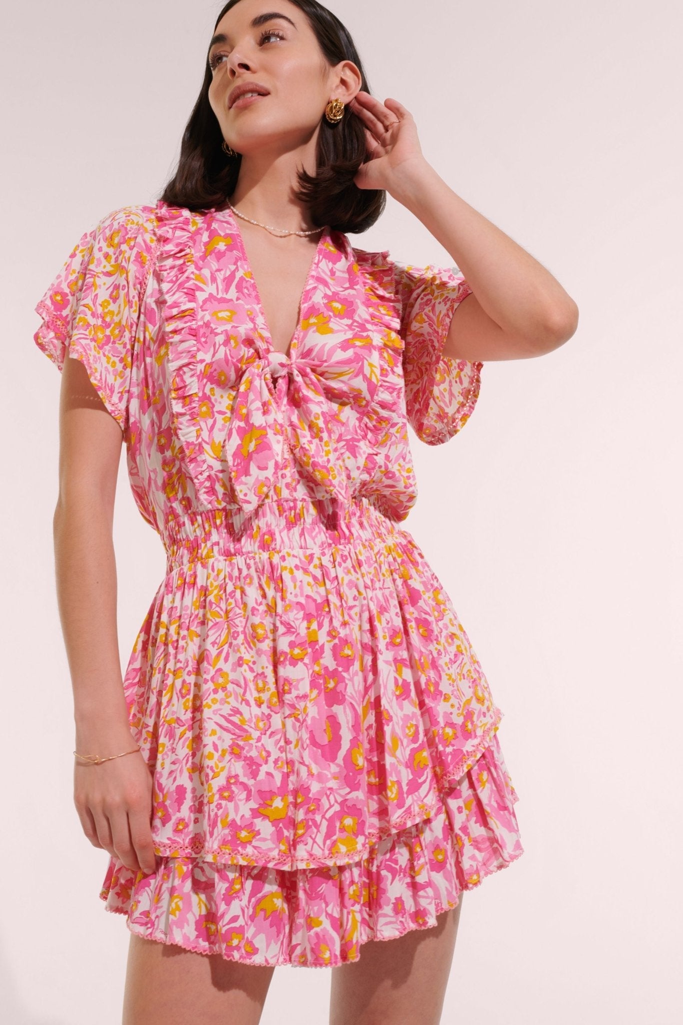 Mini Dress Alyson - Pink Nuances