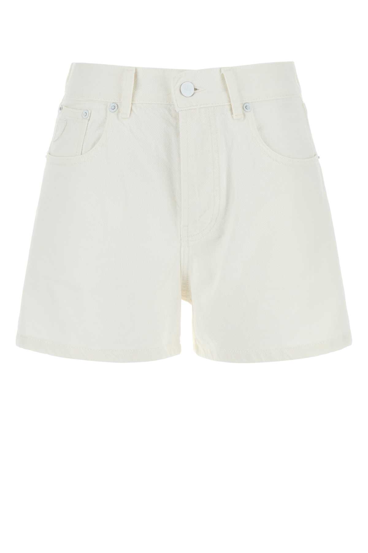 Lois White Denim Sandra Shorts