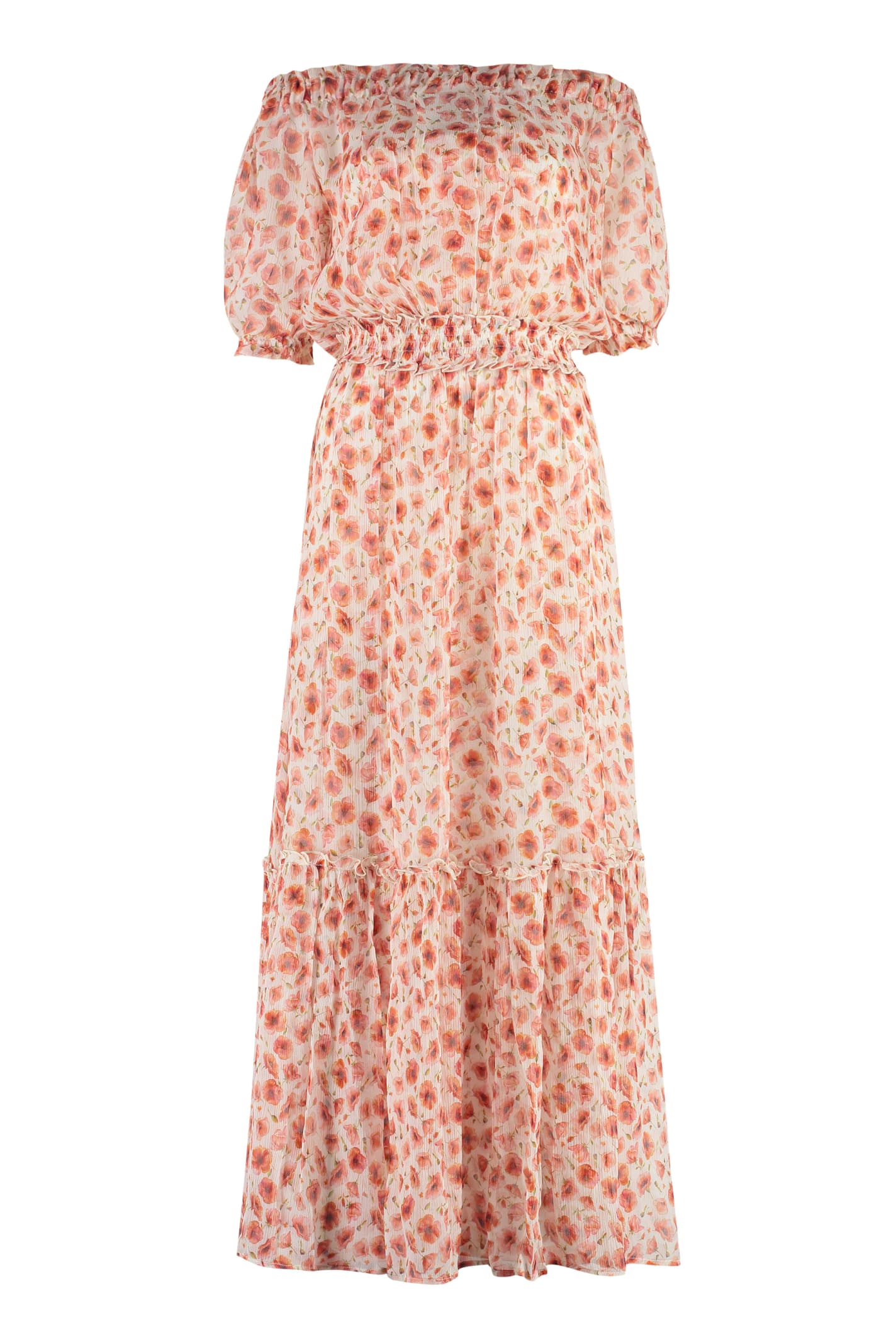 Zamattio Picnic Silk Maxi Dress