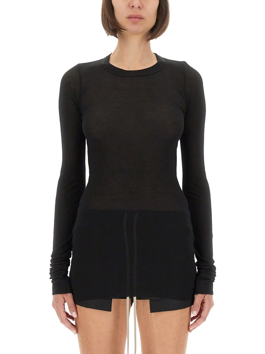 Rick Owens ribbed T-shirt