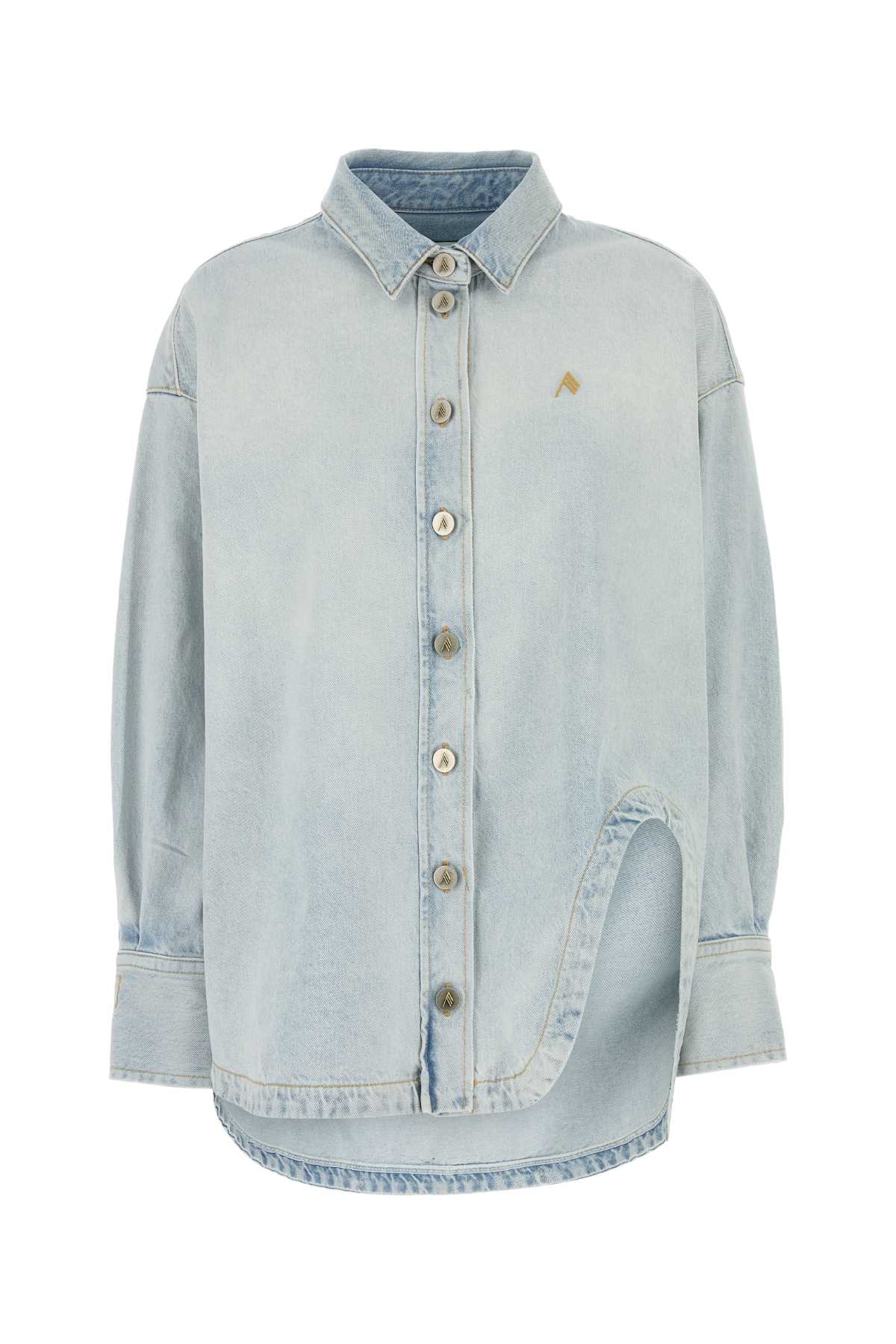 The Attico Denim Oversize Shirt