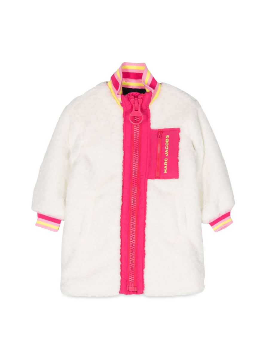 Little Marc Jacobs Coat With Contrasting Zipper