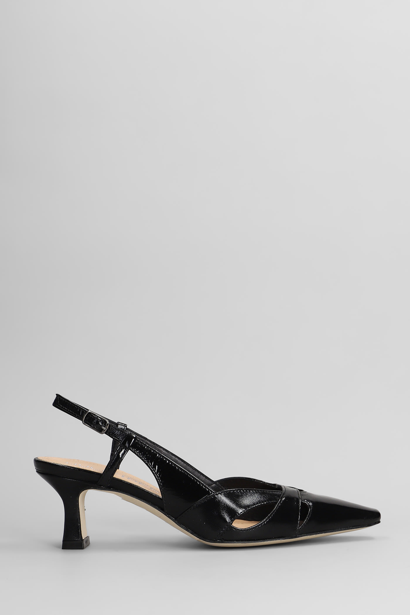 Julie Dee Pumps In Black Leather