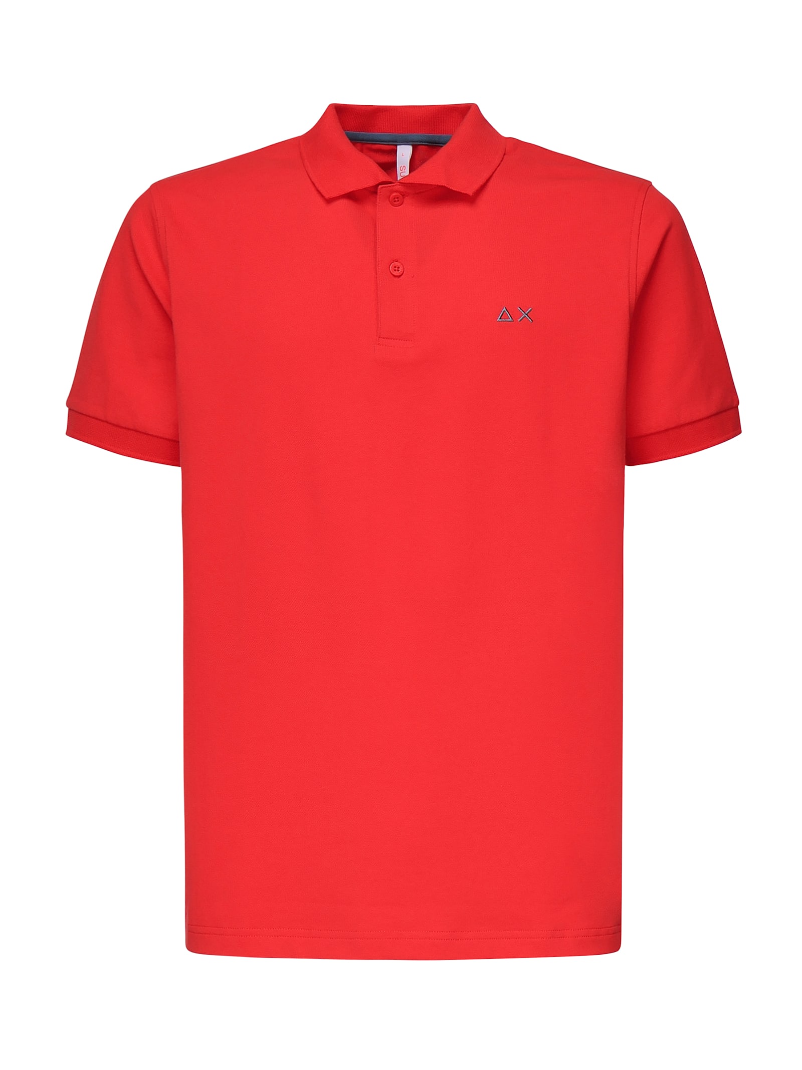 Sun 68 Polo With Embroidered Logo