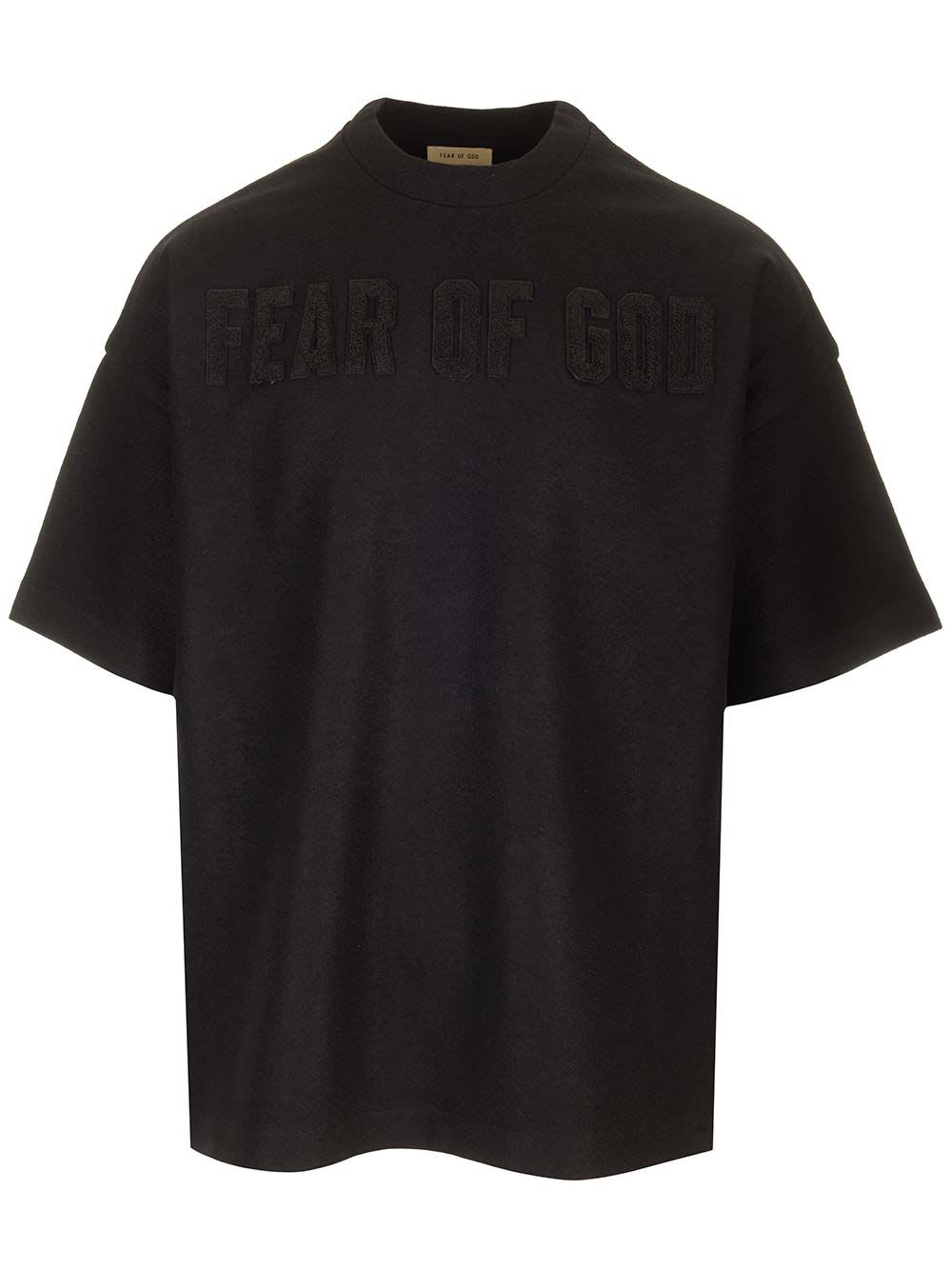 Fear of God Merino Logo Patch Short Sleeve Tee