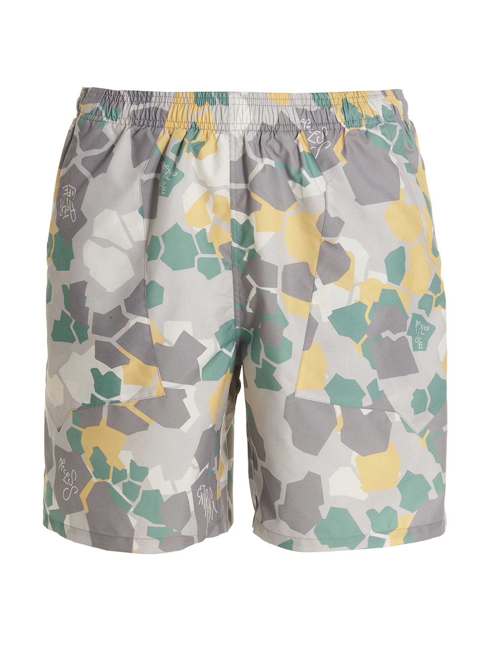 Objects Iv Life Printed Beach Shorts