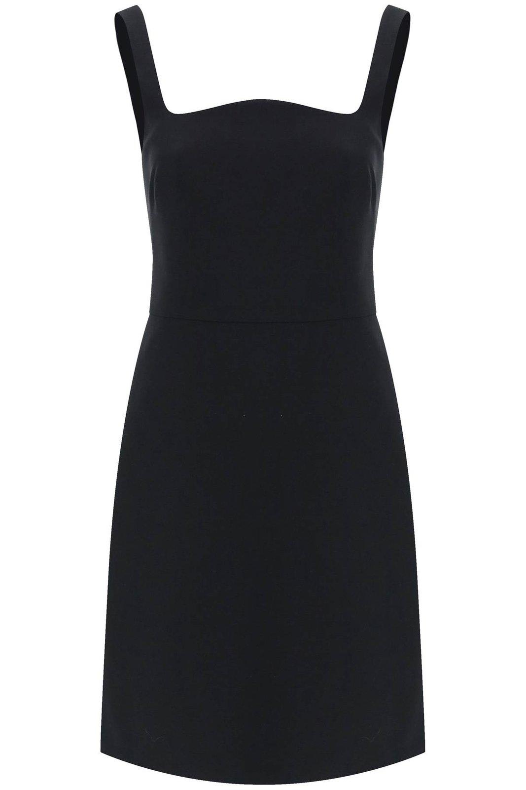 Valentino Open Back Sleeveless Mini Dress