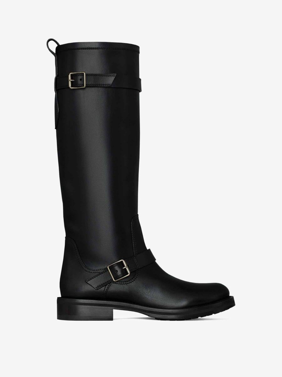 Saint Laurent River Leather Boots