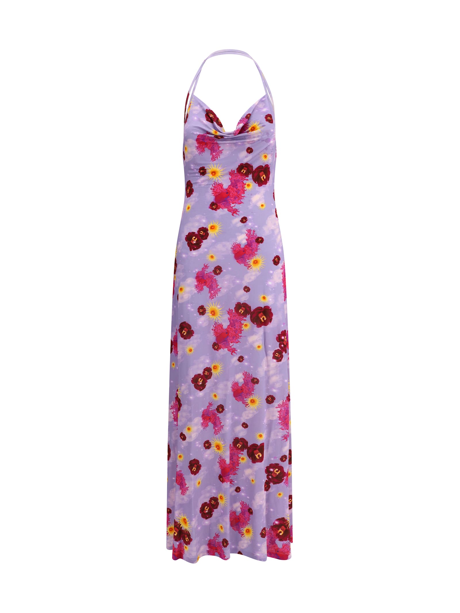 Maccapani Long Floral Dress